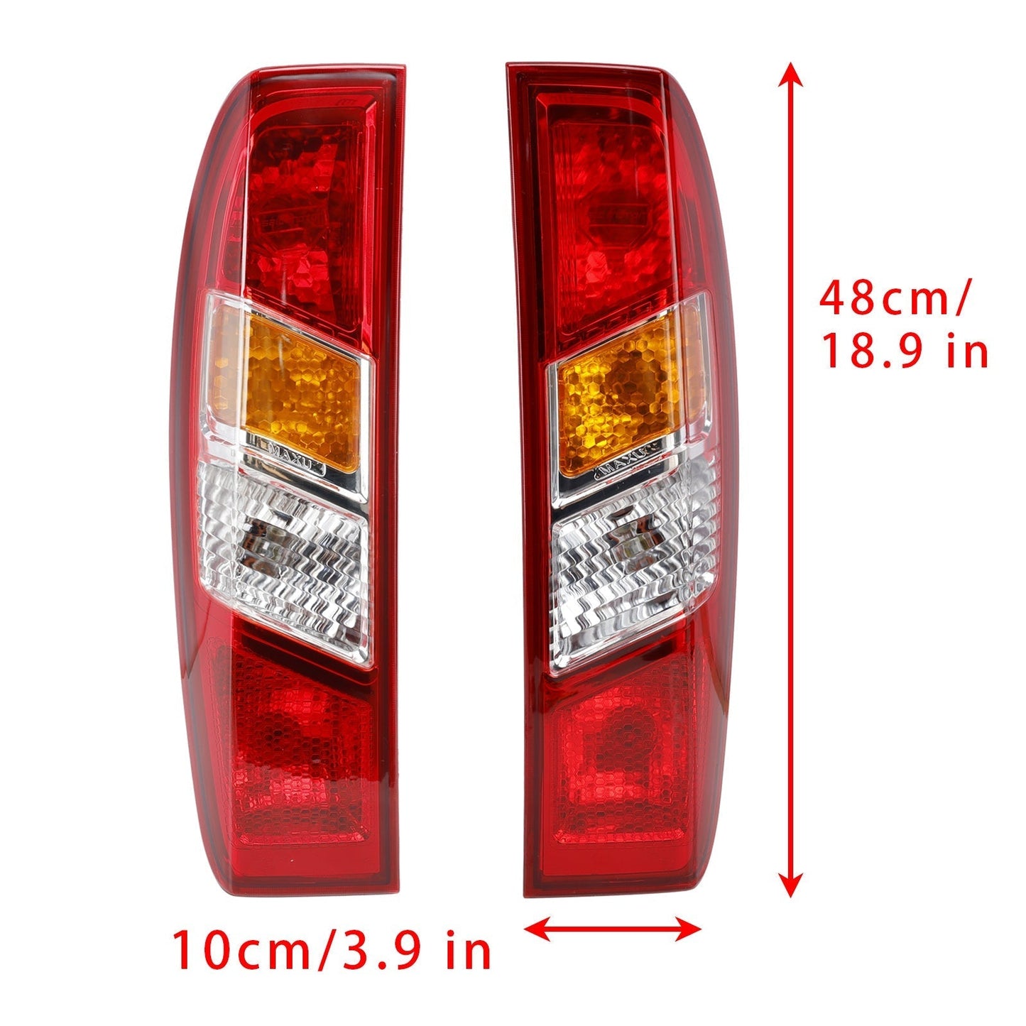 Feu arrière gauche et droit pour fourgonnette LDV Maxus V80 2,5 L Diesel 2013+, clignotant