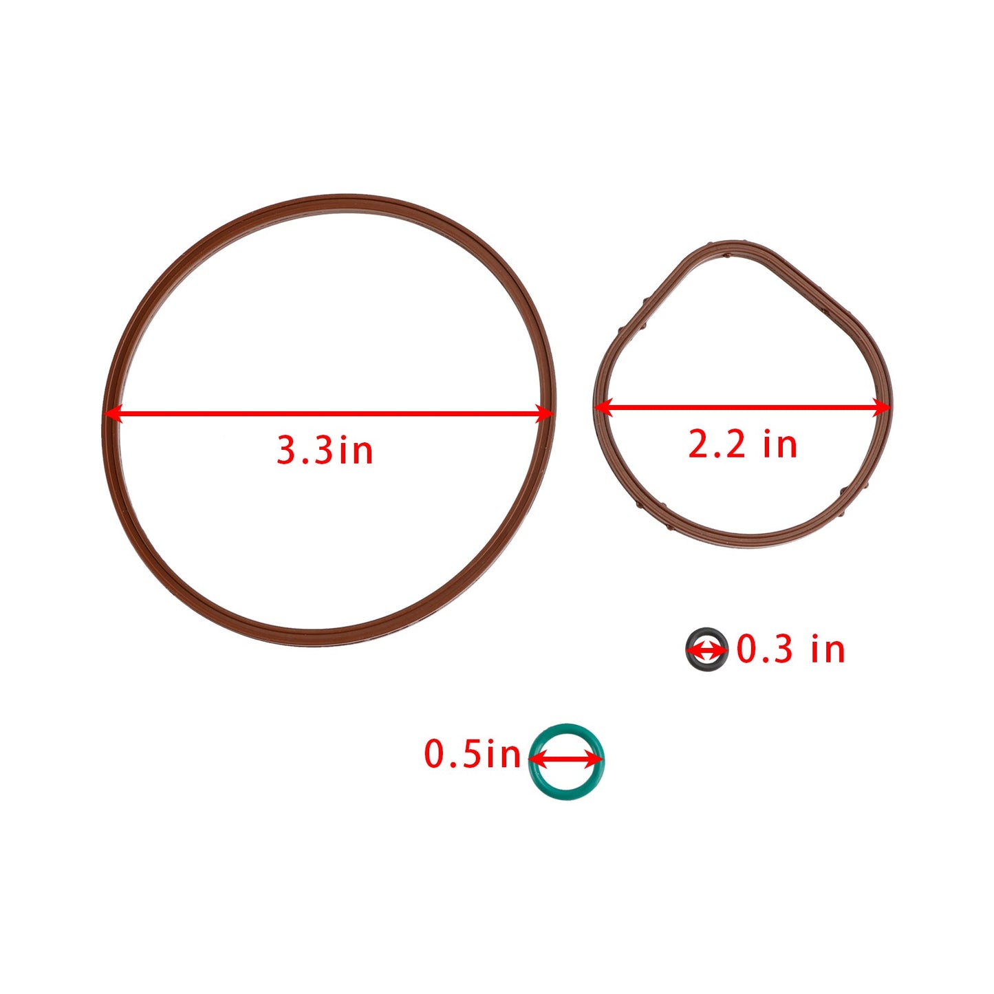 2010-2014 Jaguar XFR and XFR-S 5.0L 2010-2014 Vacuum Pump Rebuild Seal Kit LR010690 LR082226