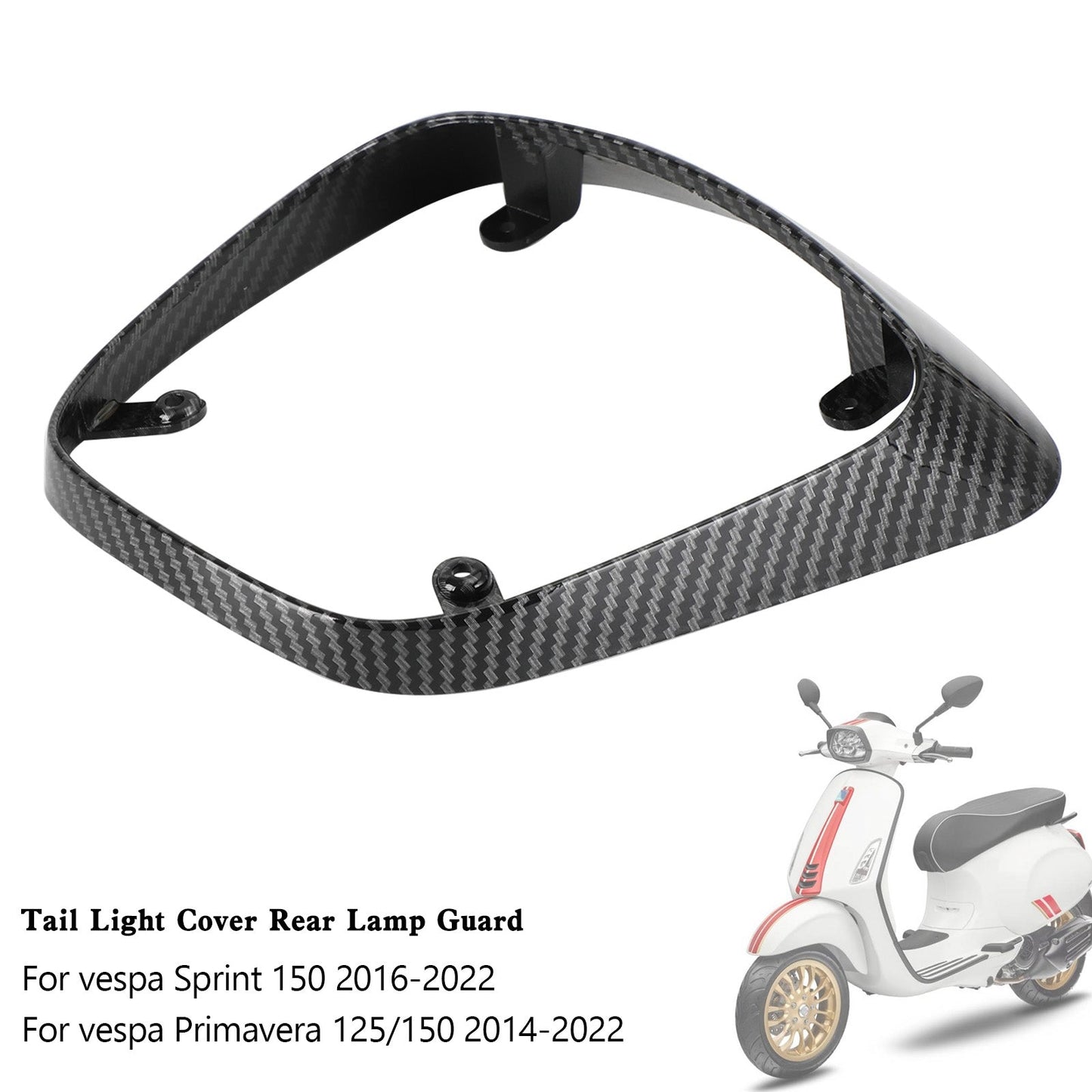 Cache de feu arrière pour Sprint Primavera 125/150 2014-2022