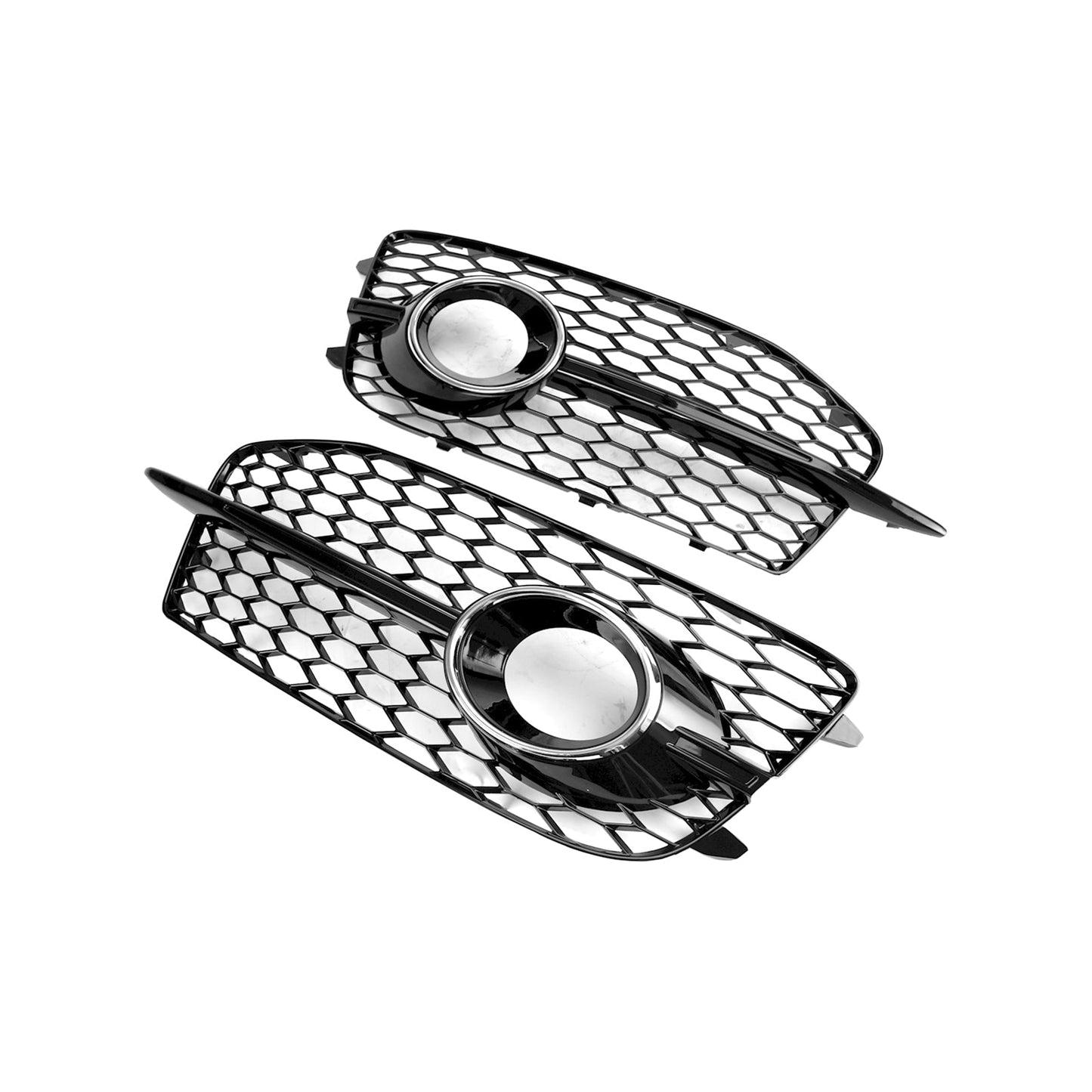 Audi 2012-2014 Q3 S-Line 8U0807682DSP9 2PCS Bumper Fog Light Grill Grille