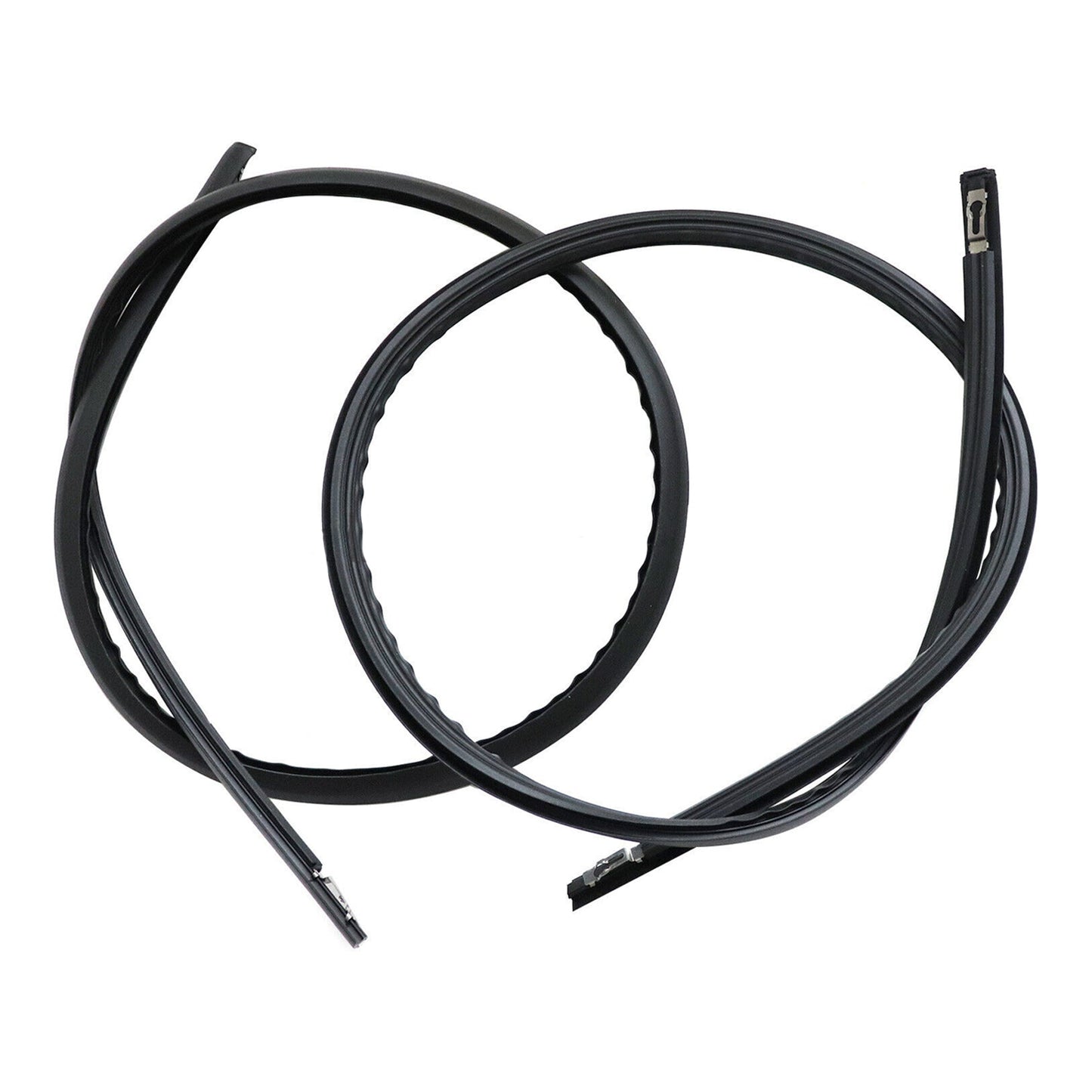 1998-2000 Honda Civic 3 portes CX, 3 portes DX KA 4AT, KA 5MT 2 pièces moulures latérales de toit de porte gauche et droite 74306-S03-003 74316-S03-003