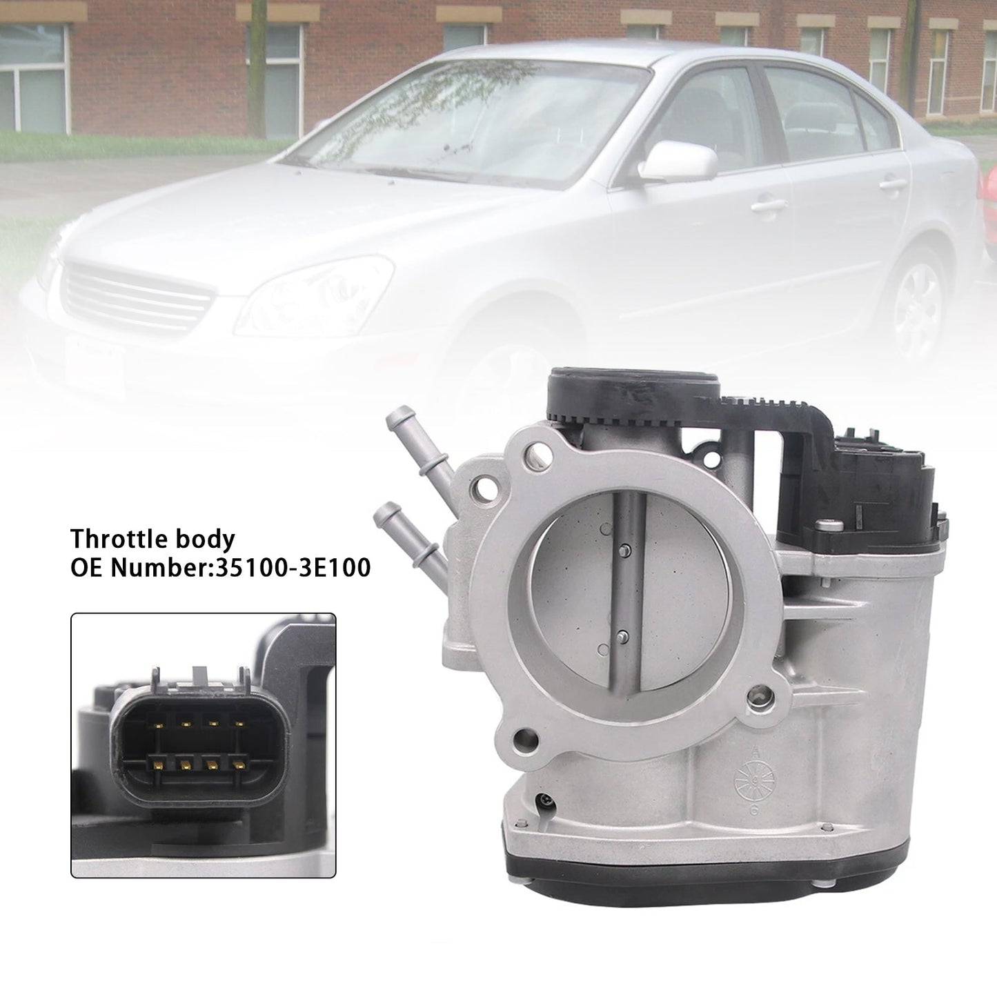 Corps de papillon 35100-3E100 pour Kia Optima (2,7 L) 2006-2010