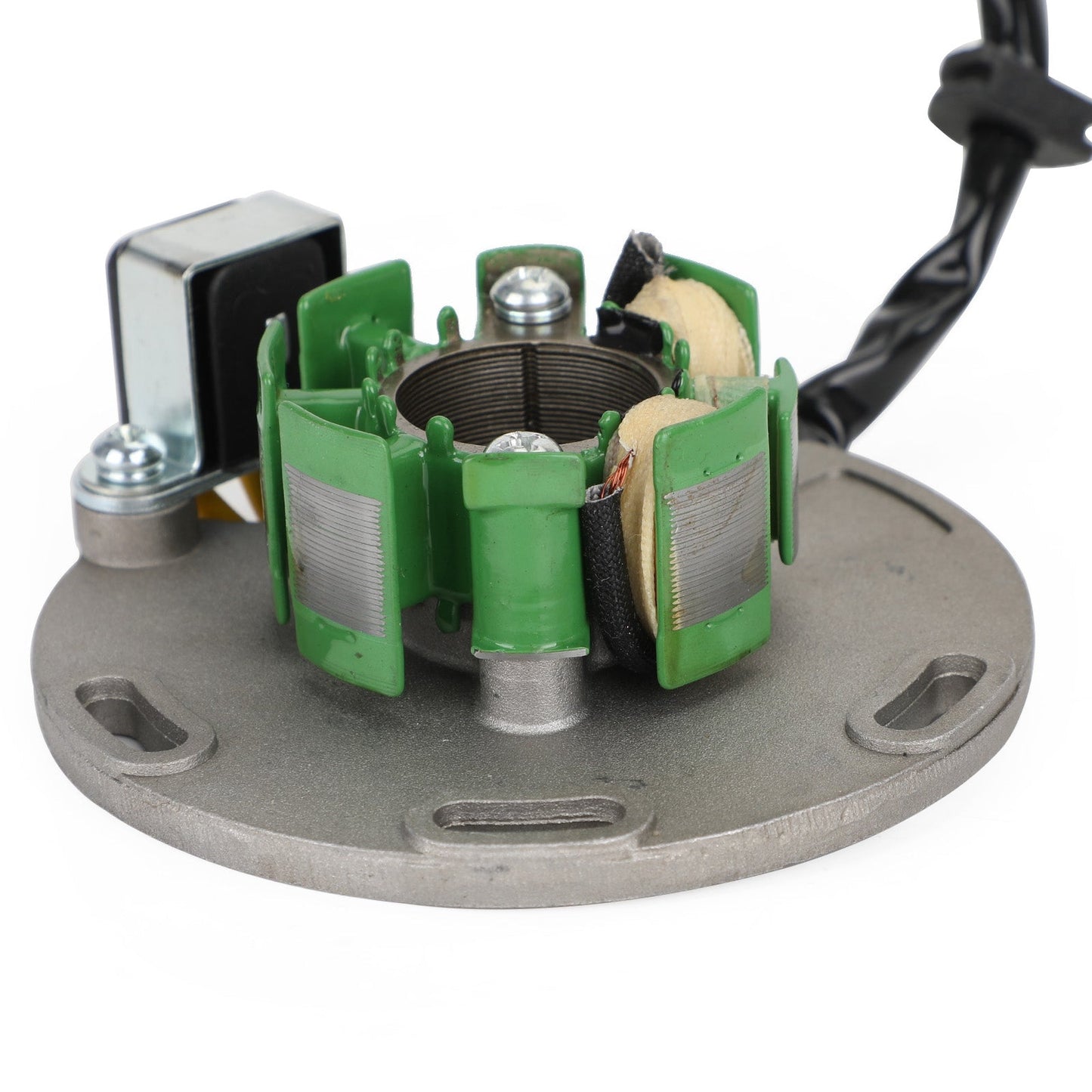 Conjunto de base de estator de generador magneto compatible con Husqvarna CR125 CR 125 1998-2007 800086796