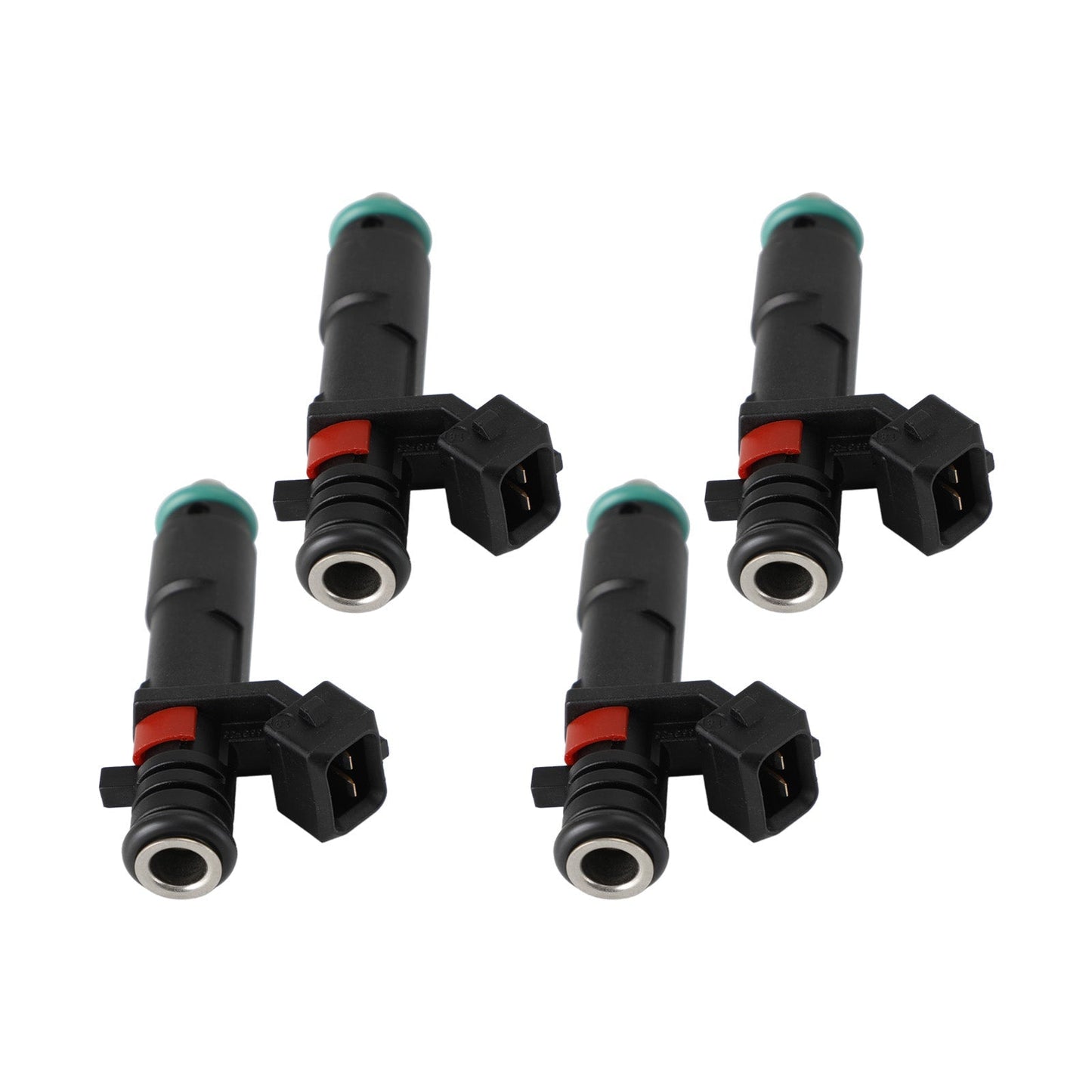 4 inyectores de combustible 25186566 27828W compatibles con Chevrolet Spark 1.2L L4 (2011-2015) y Chevrolet Beat 2016-2021 INJ675 FJ1332 25194429 C111032