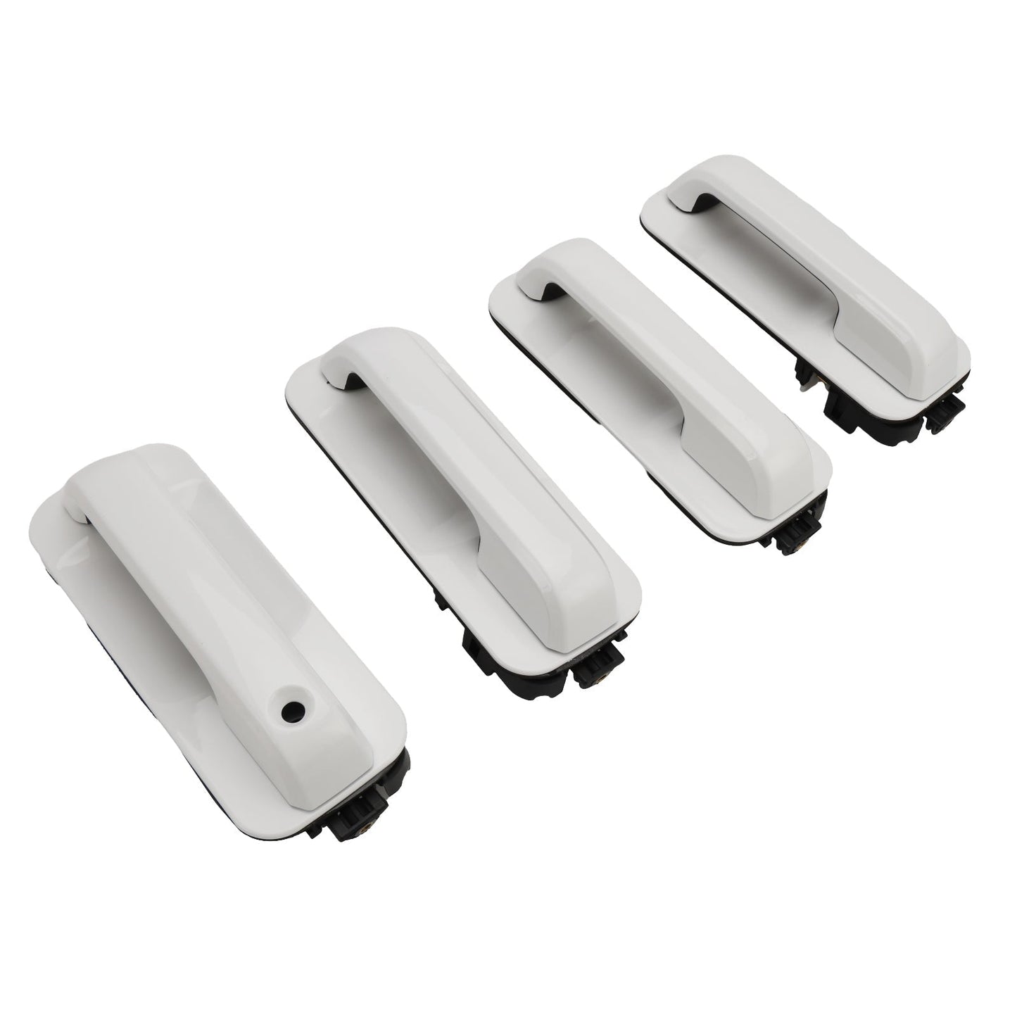 Poignées de porte extérieures 4 pièces pour pick-up Ford Super Duty F250/F350 2017-2020 FL3Z1626605AA FL3Z1522404AA