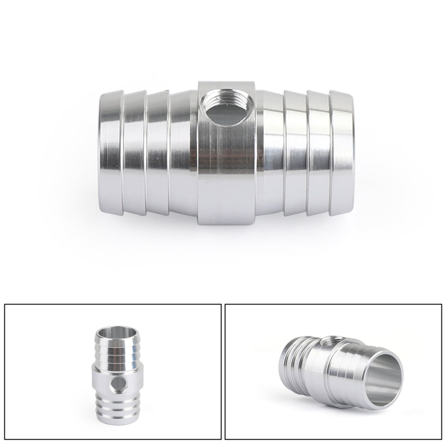 Tuyau de 1" avec adaptateur de port de vapeur NPT 1/8" pour radiateur supérieur LS Swap, liquide de refroidissement