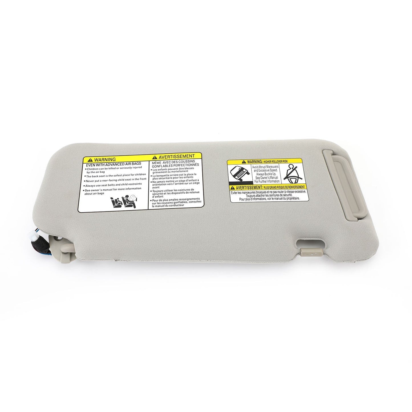 Pare-soleil côté conducteur gauche pour Nissan Murano 2009-2014 96401-1AA1B avec rétroviseur