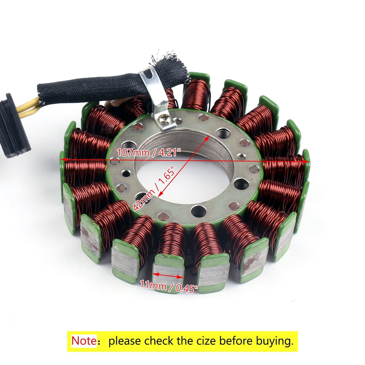 Stator Coil For Suzuki Burgman Skywave AN250 AN400 1998 1999 2000 2001 2002 via fedex
