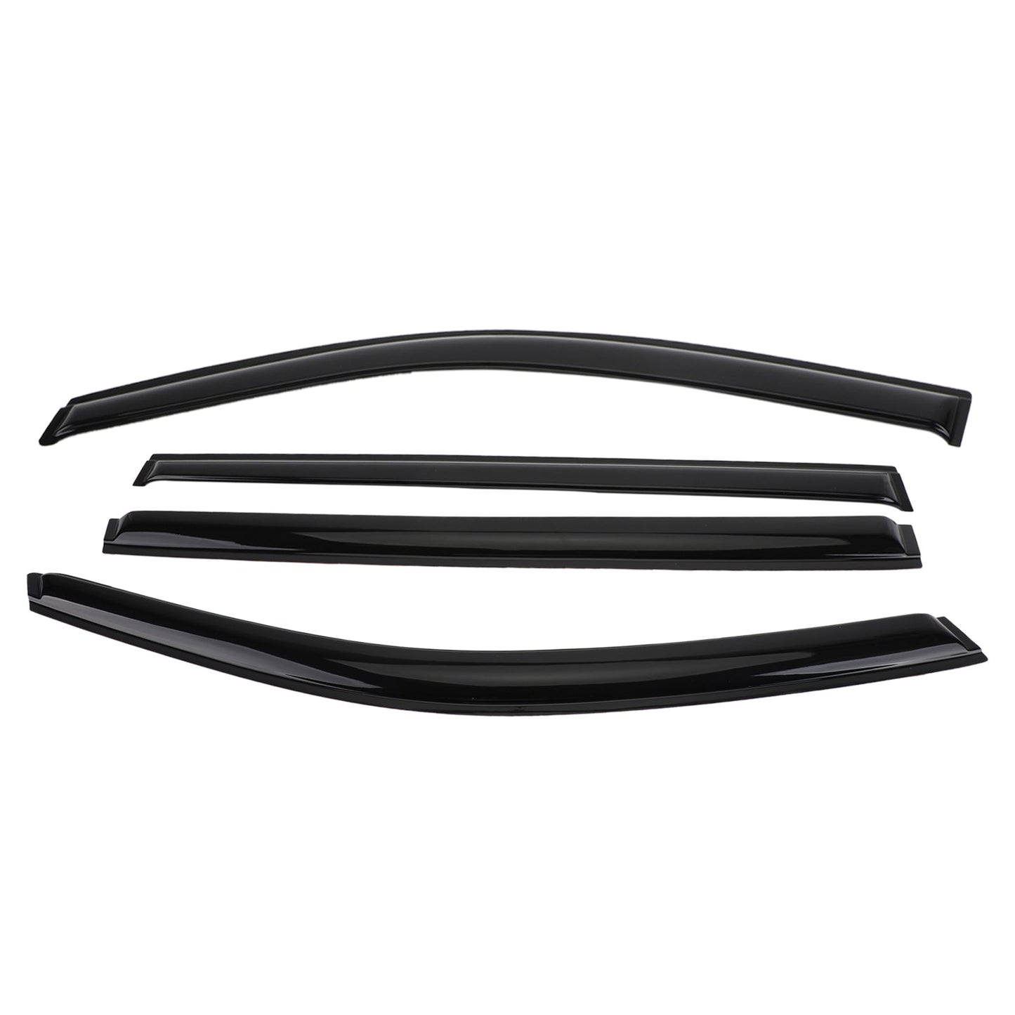 Kit de 6 viseras protectoras para ventana de coche, parasol y lluvia, para Toyota RAV4 2013-2018