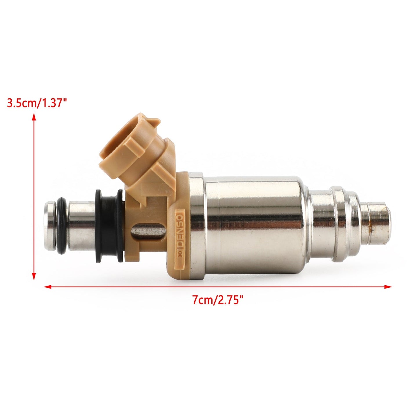 1 inyector de combustible 23250-16150 compatible con Toyota Corolla Geo Prizm 1.6L 1993-1997