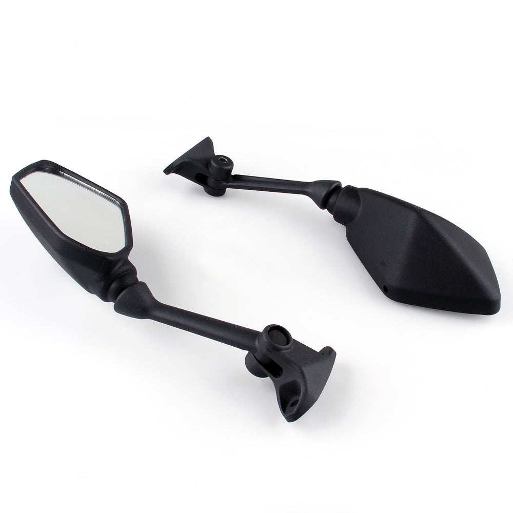 Espejos retrovisores de carreras para Kawasaki Ninja ZX6R 2009-2011, color negro