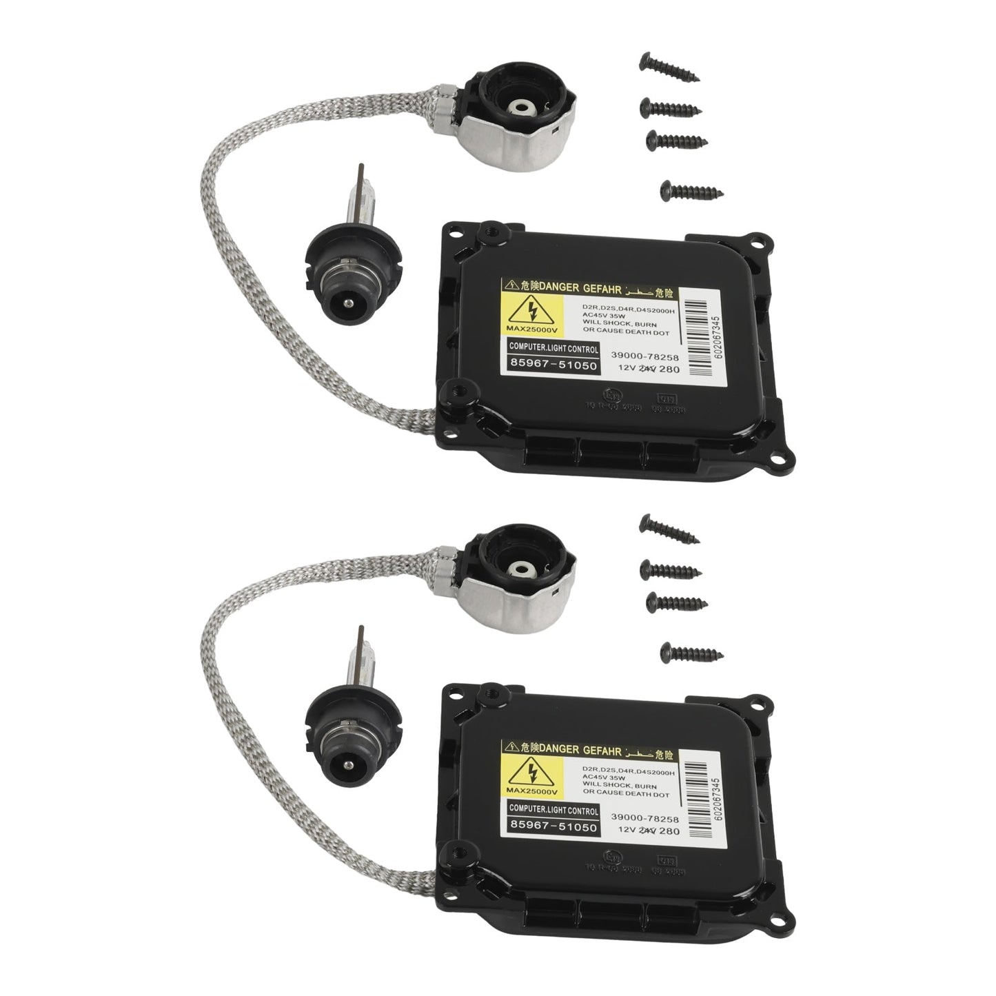 Kit d'ampoules HID D4R à ballast au xénon pour Lexus GS 350 450h 460 2006-2011, module de commande 85967-51040