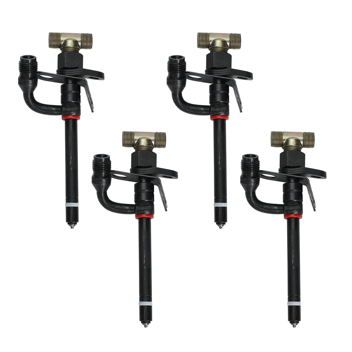 Lot de 4 injecteurs de carburant RE36939 pour John Deere 3029D, 4039D, 4045D, 6059D, 6068