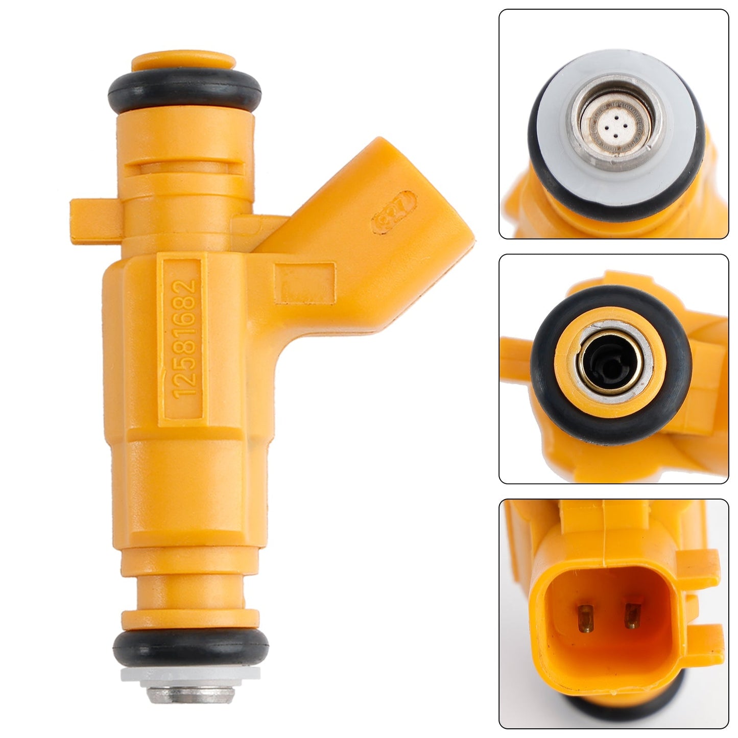 2005-2008 Opel Vectra Signum Vauxhall Vectra 1Pcs Fuel Injector 0280156129 12581682