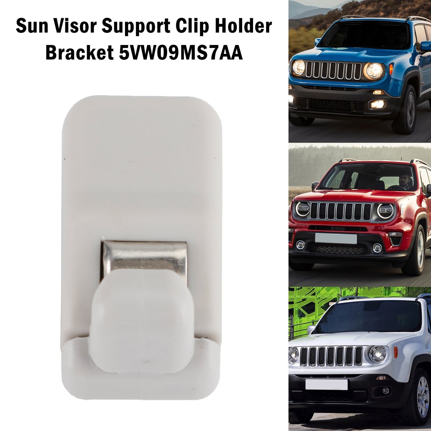 Jeep Renegade 5VW09MS7AA 2015-2018
Support de clip de support de pare-soleil