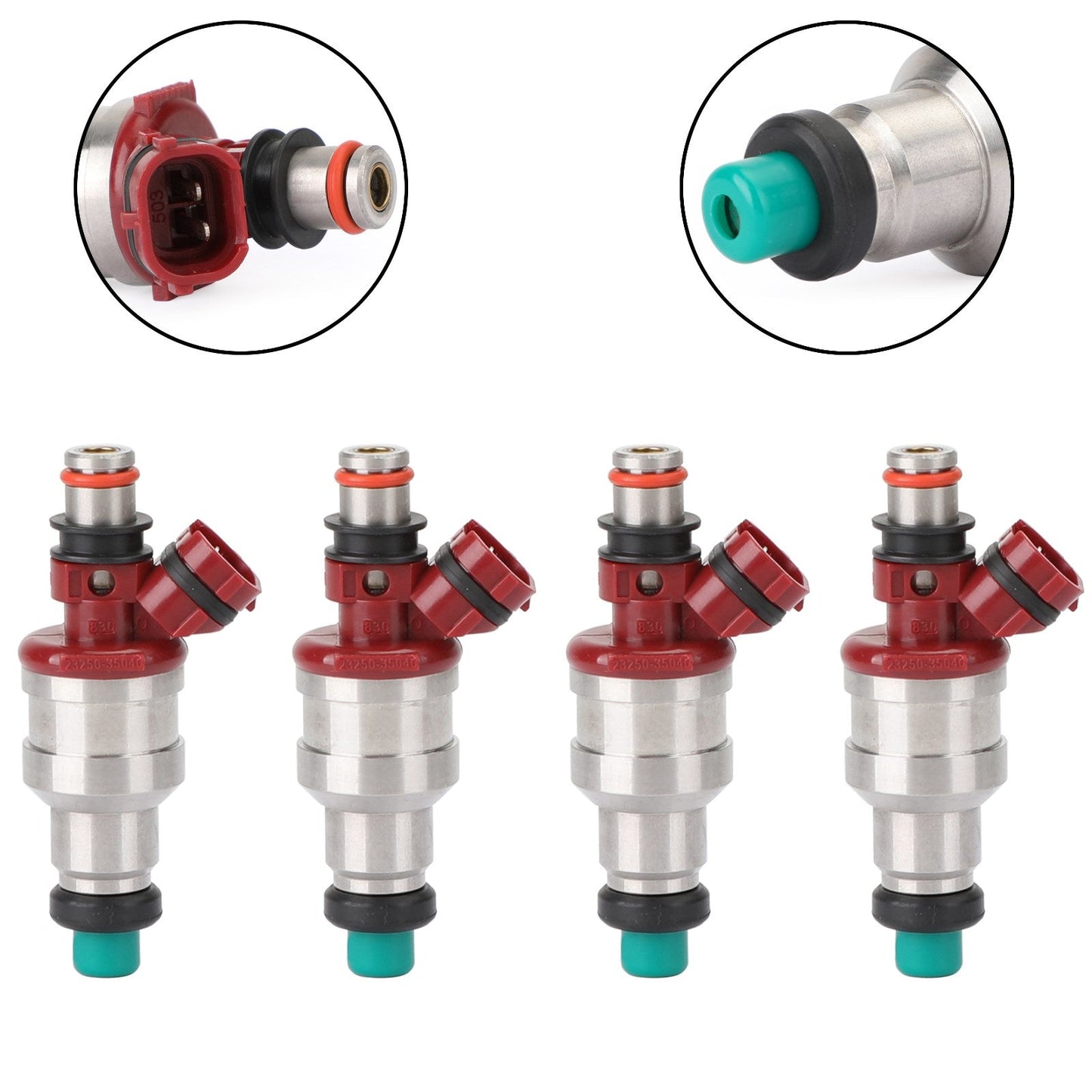 1989-1995 Toyota 4Runner 2.4L 4PCS Fuel Injectors 22842-12130 23209-35040 23250-35040