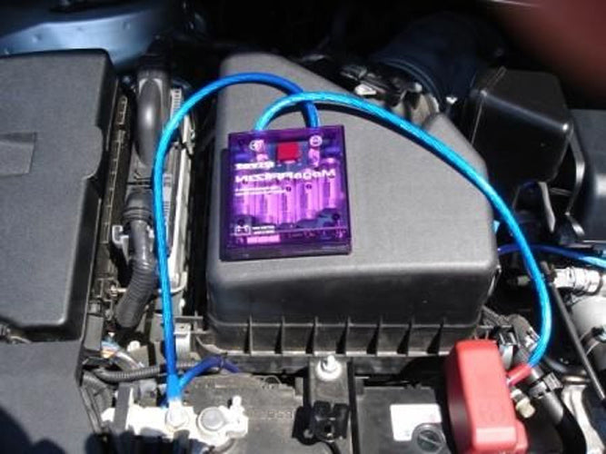 Stabilisateur de tension universel PIVOT MEGA RAIZIN pour économiseur de carburant, mise à la terre du régulateur