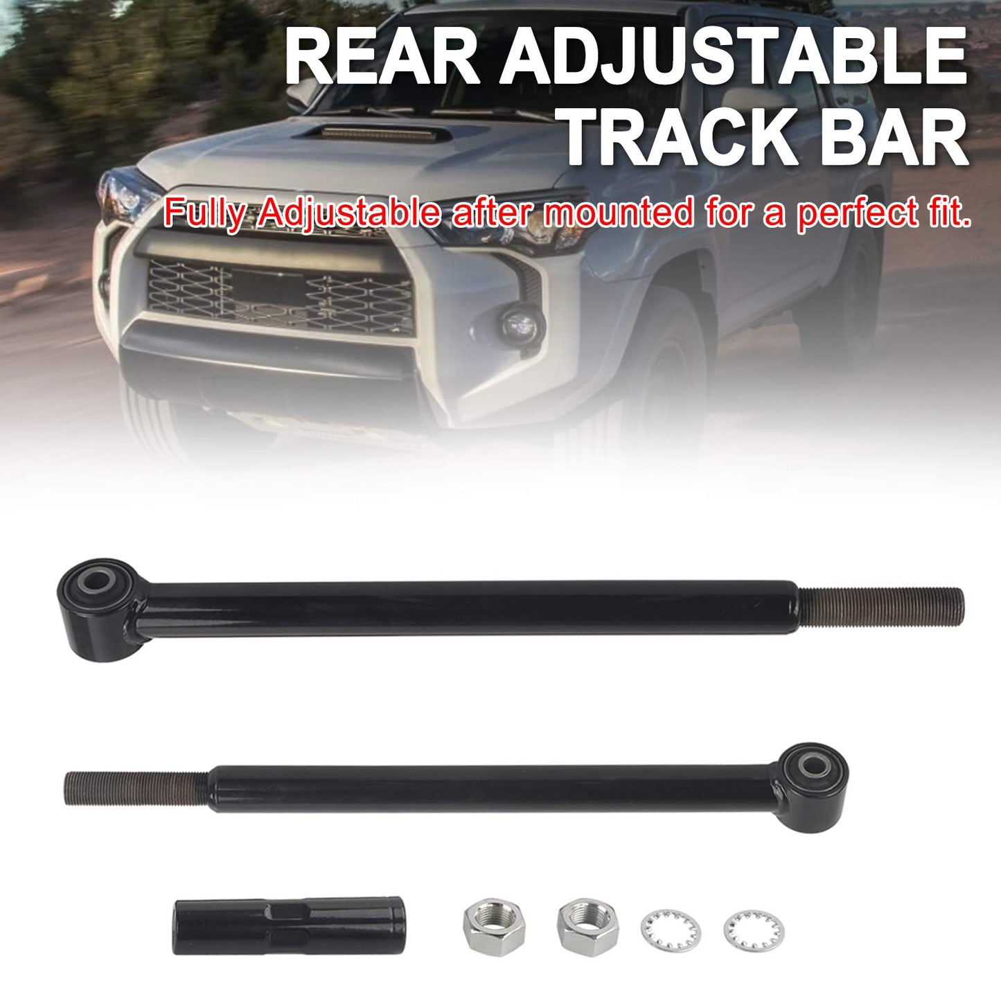 2007-2014 For Toyota FJ Cruiser 0-4" Lift Adjustable Rear Track Bar