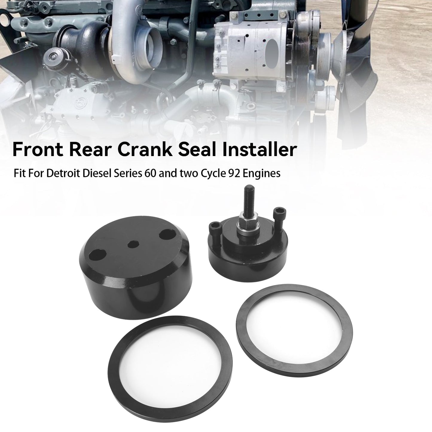 Detroit Diesel Series 60 12.7L 14L Front Rear Crank Seal Installer J-35686-B