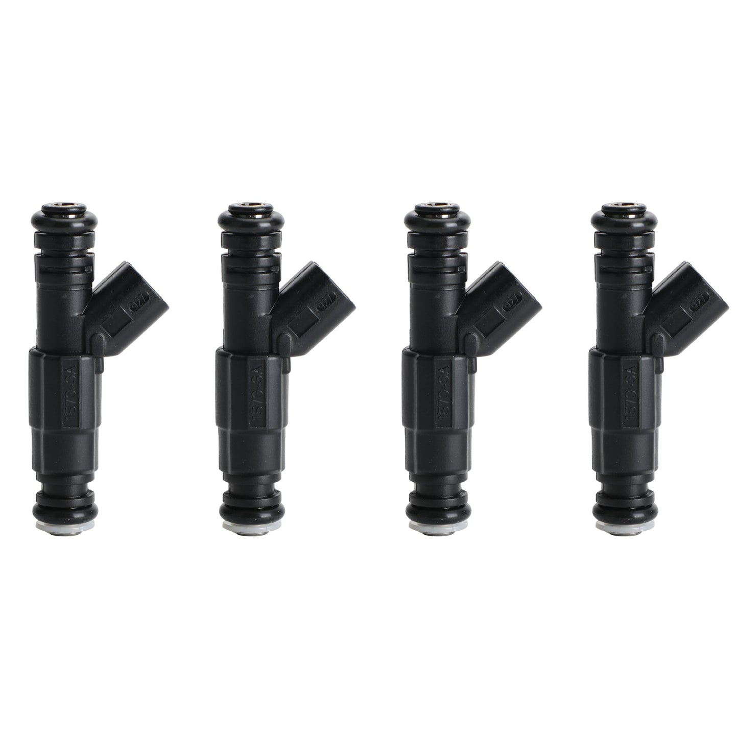 Lot de 4 injecteurs de carburant 0280156154 1S7G9F593GA pour Ford C-MAX Fiesta Focus Mondeo 1,8 L 2,0 L