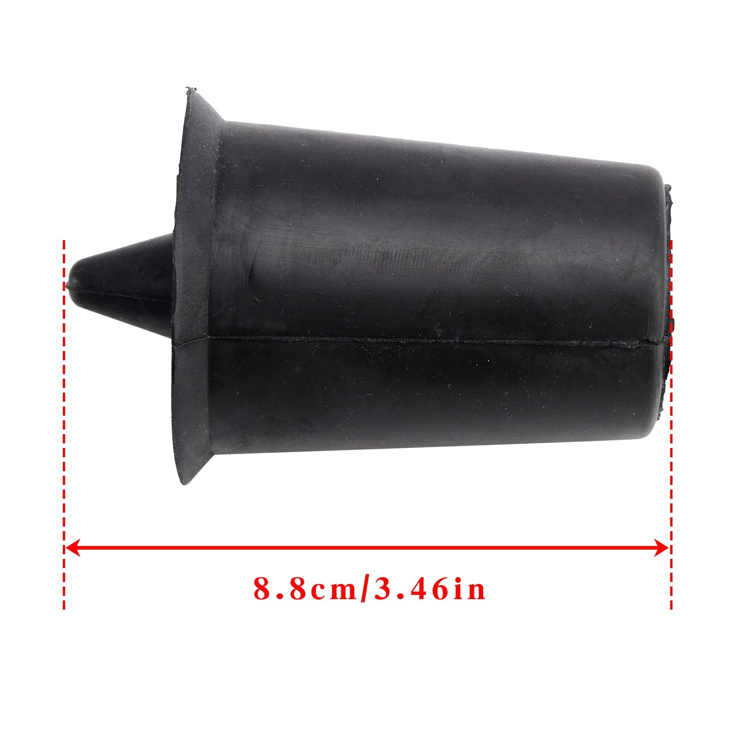 2007-2018 Jeep Wrangler JK 2PCS Spare Tire Bumper Stop 55395993AB