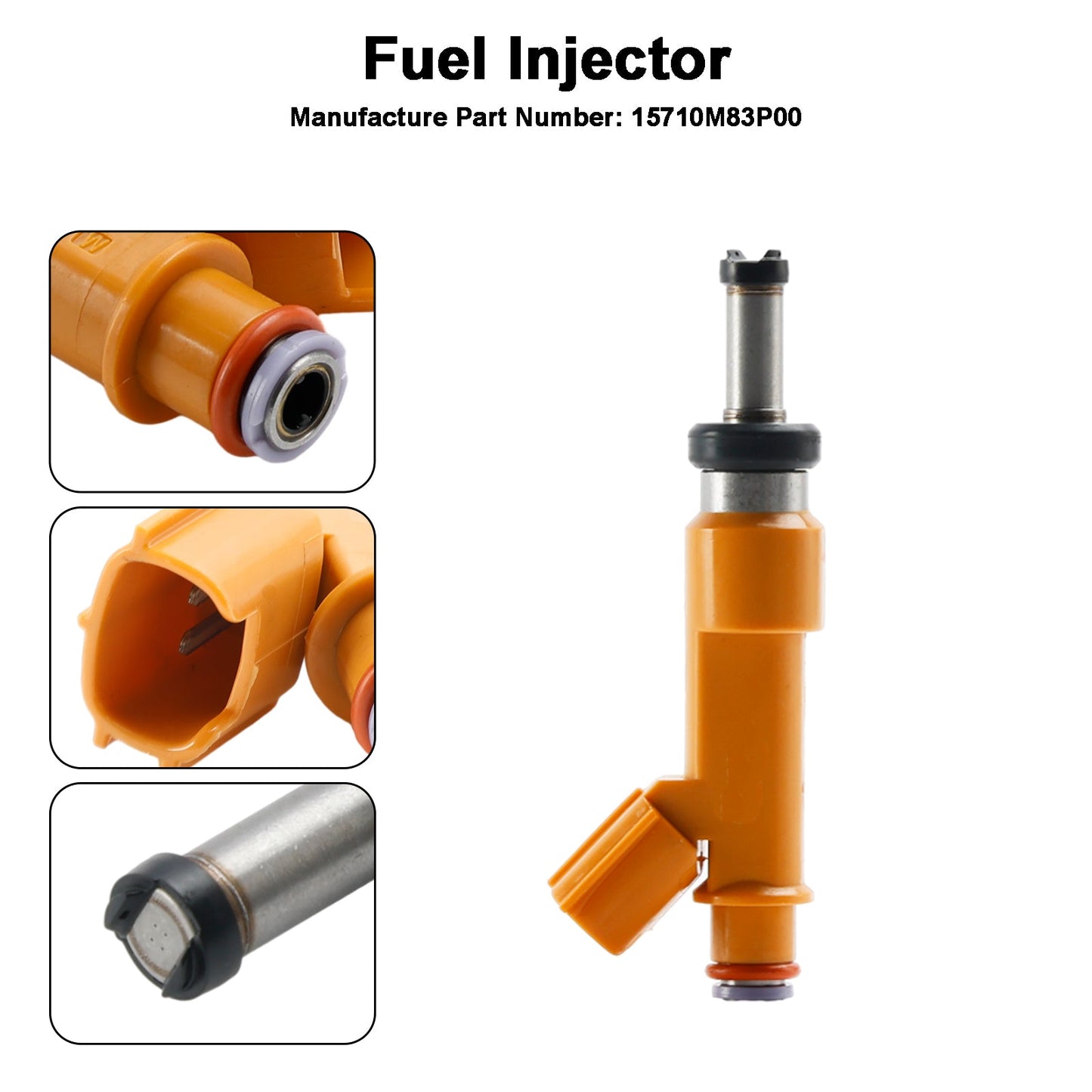 10.2014-11.2017 Injecteurs de carburant Maruti Swift 2e génération 1,2 L 15710M83P00