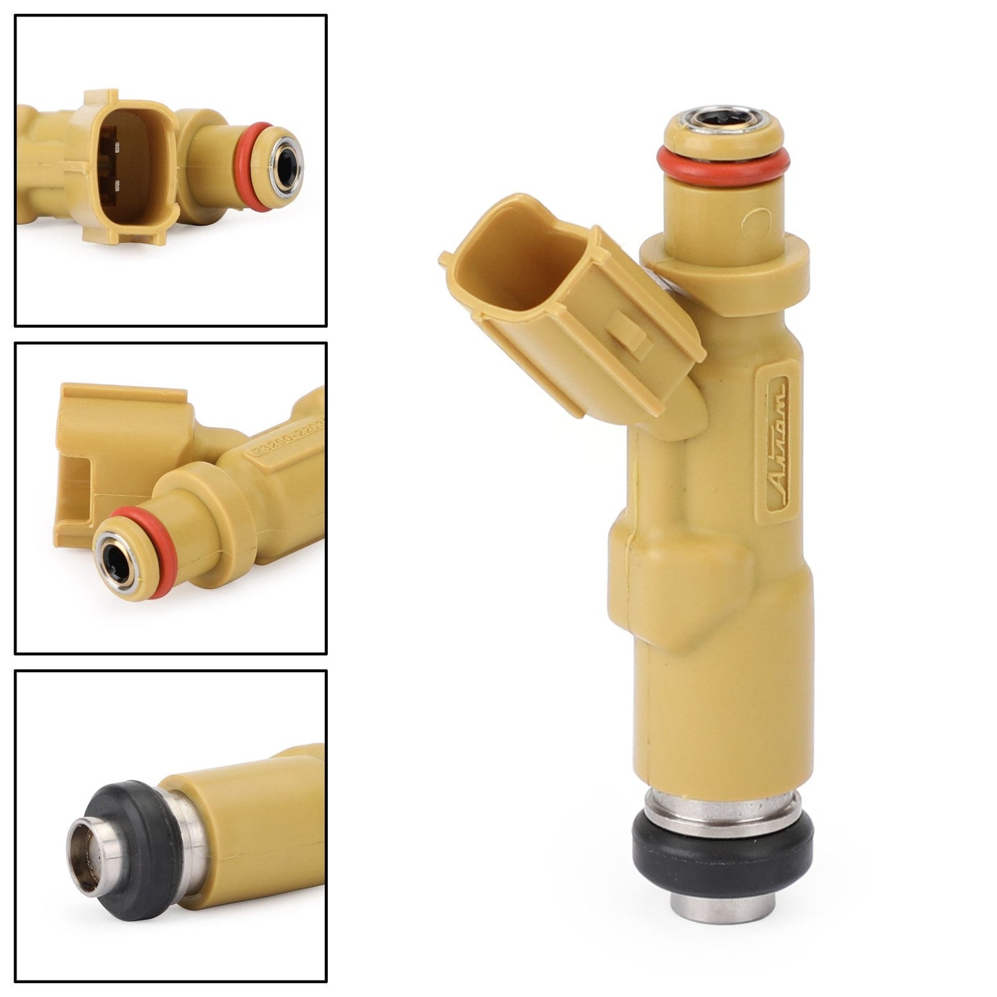 1 inyector de combustible 23250-22030 compatible con Toyota 2ZZ-GE, Corolla, Celica, Lotus (1999-2008)