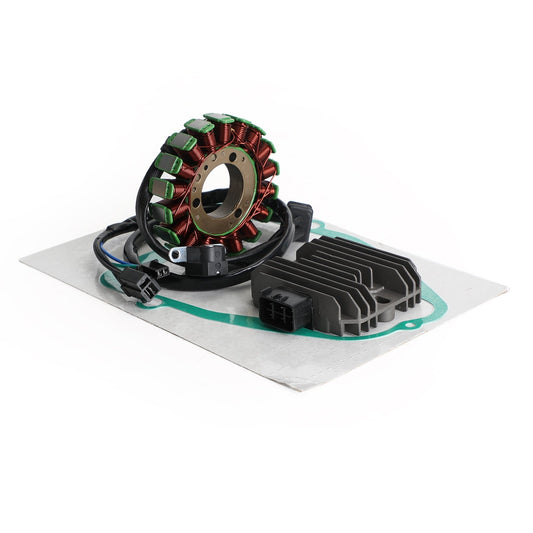 Magneto Stator+Voltage Rectifier+Gasket For For Suzuki TU250X TU 250 X 2009-2019 Assosary