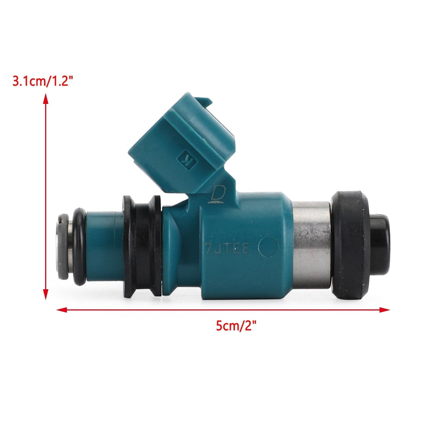 1 inyector de combustible 16450-HP5-603 compatible con Honda TRX420 Rancher 07-14 TRX500 12-13
