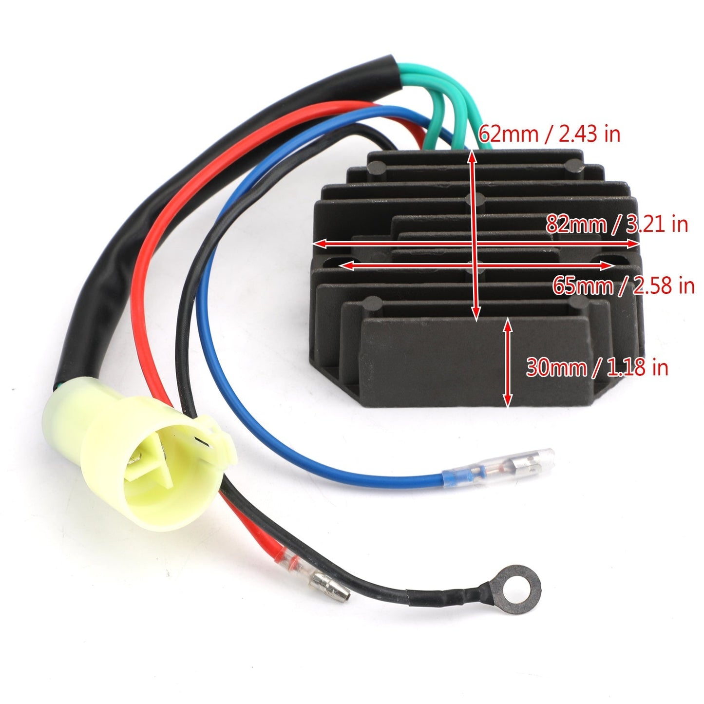 Régulateur de tension et redresseur Mercury Mercruiser F75 Mercruiser F90 804278T12