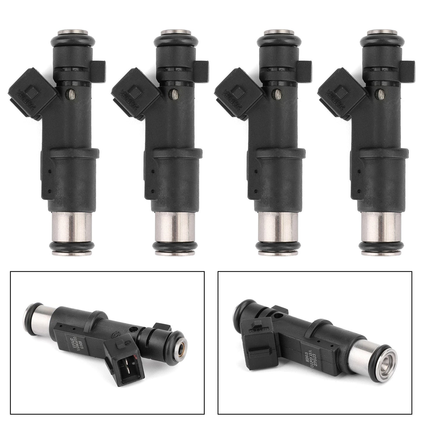 4 inyectores de gasolina compatibles con Dispatch Xsara 206, 307, 407, 607 y 807 Expert