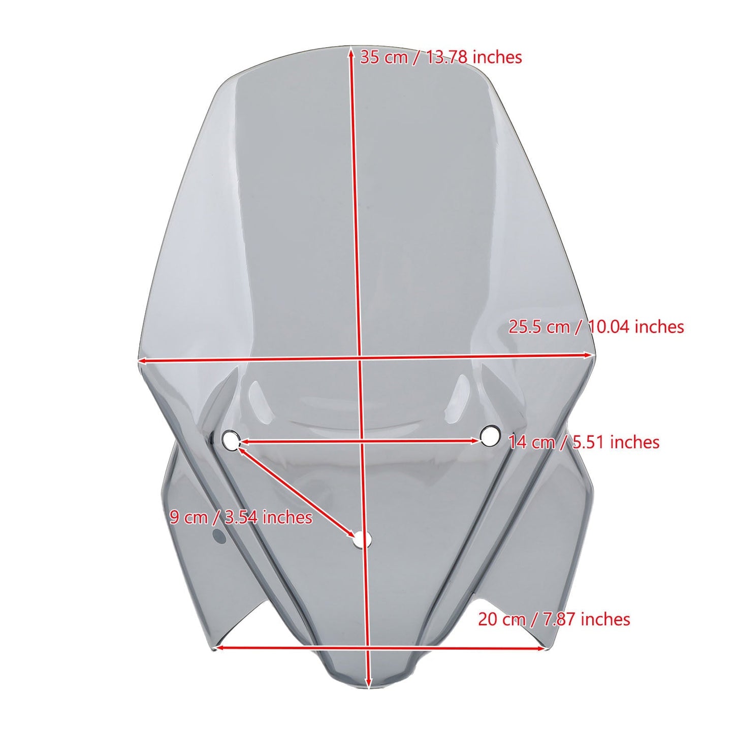 Pare-brise de moto en plastique ABS pour BMW F900R 2020-2021