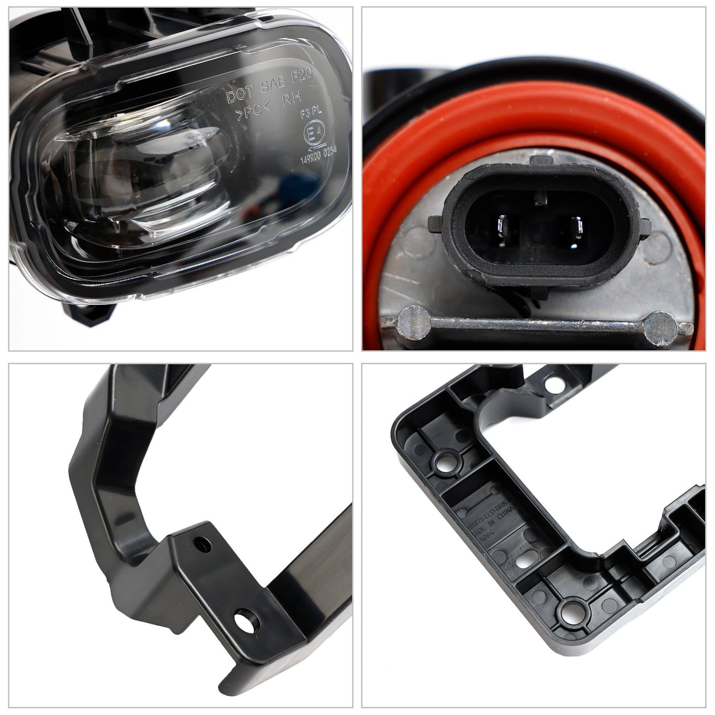 Phare antibrouillard LED pour pare-chocs avant Nissan Pathfinder 2023-2024 + cache + faisceau de câbles