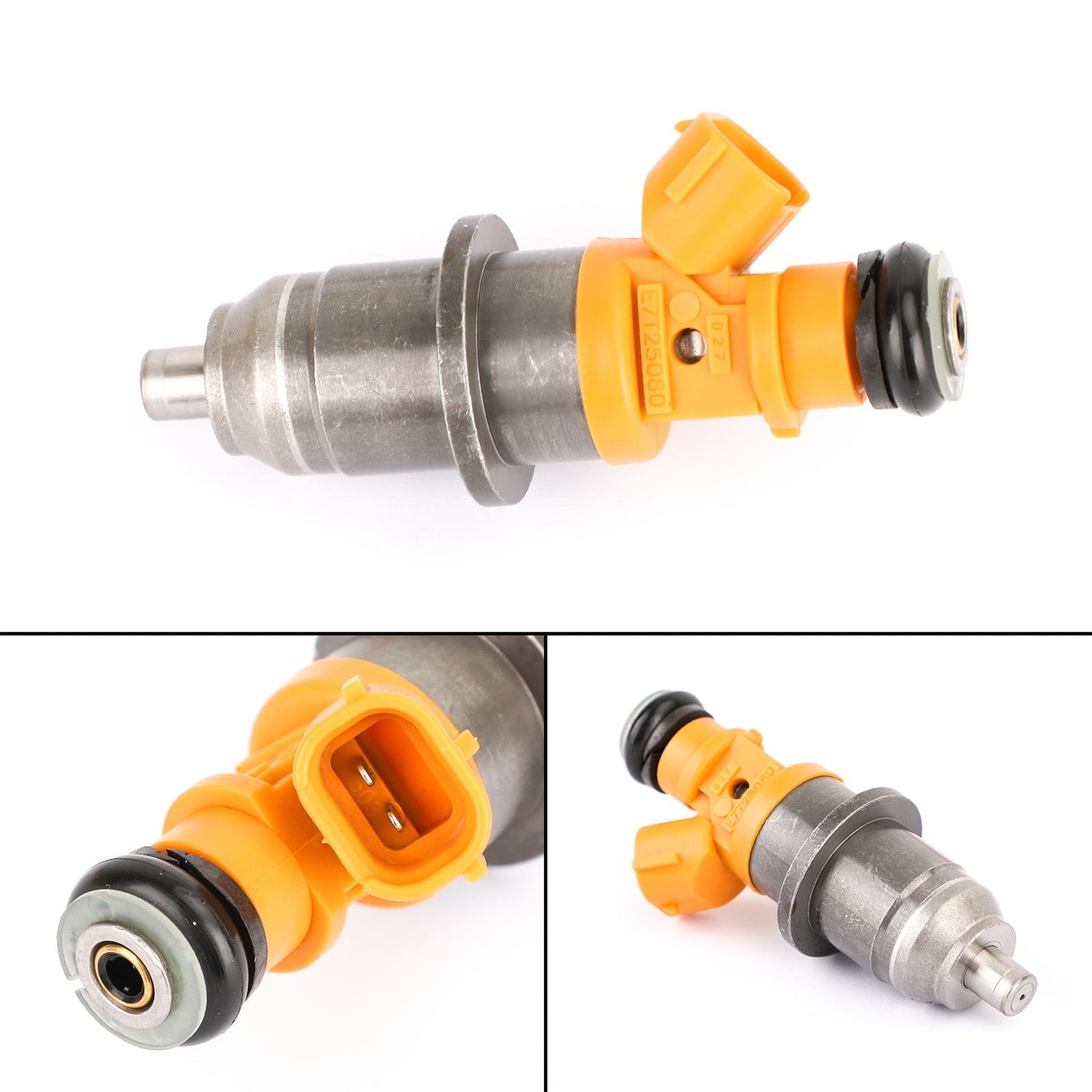 Inyector de combustible 60V-13761-00-00 E7T25080 1465A011 Compatible con motores fueraborda Yamaha HPDI 250 300 HP (2003-2020) MD361845 MR560555