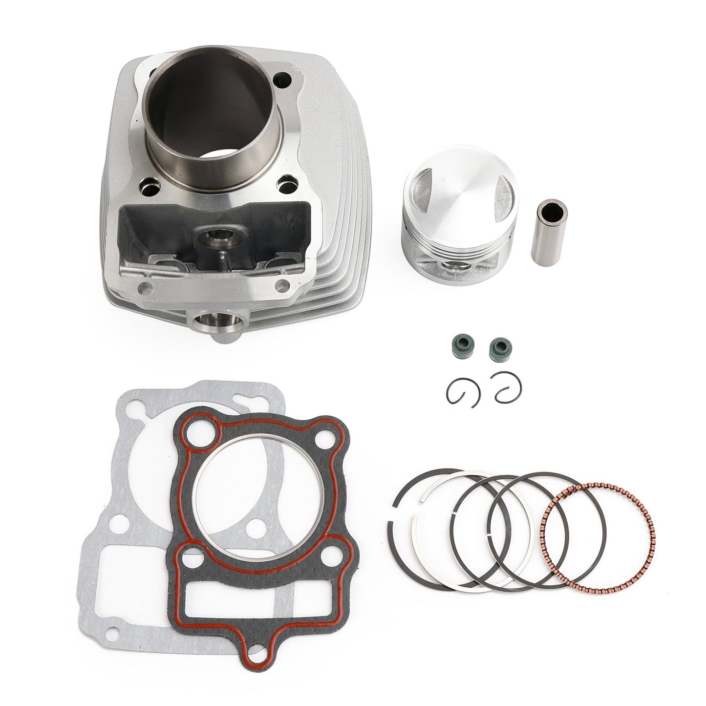 Kit cylindre 125 cm³ pour Italika DM125 - Axe de piston 56,5 mm - 2017-2022