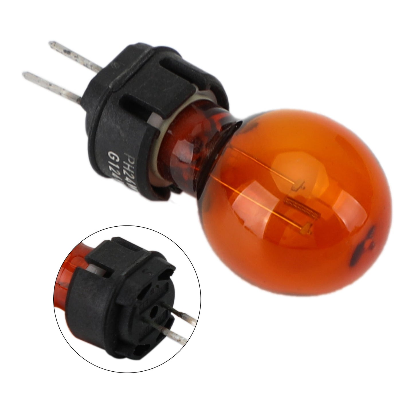 Ampoule de clignotant Philips à double aiguille sans culot 12 V 24 W PH24WYSJ