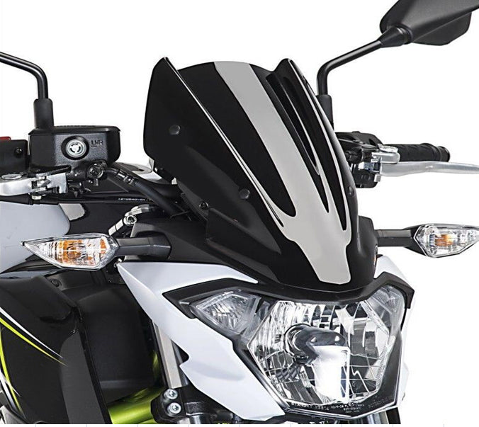 Pare-brise ABS avec support pour Kawasaki Z650 à partir de 2017