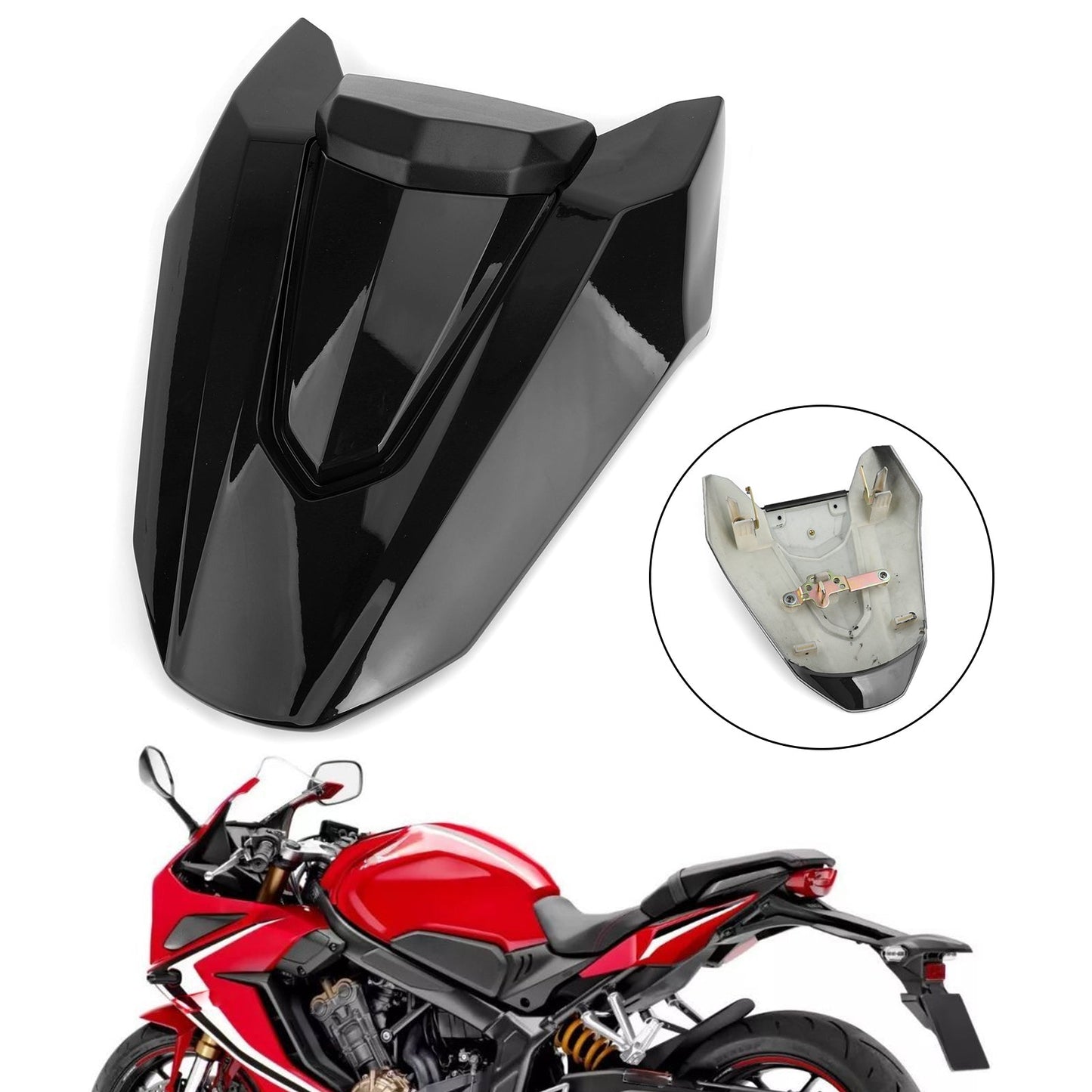 Capot de carénage de selle arrière passager pour moto Honda CBR650R 2019-2020