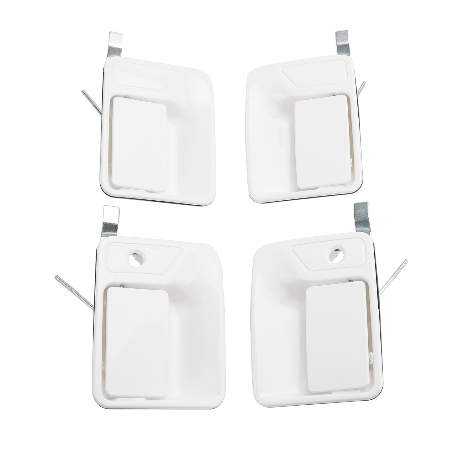 Poignées de porte extérieures 4 pièces pour pick-up Ford Super Duty F250 F350 1999-2016 7C3Z2522405AA 7C3Z3622405APPTM