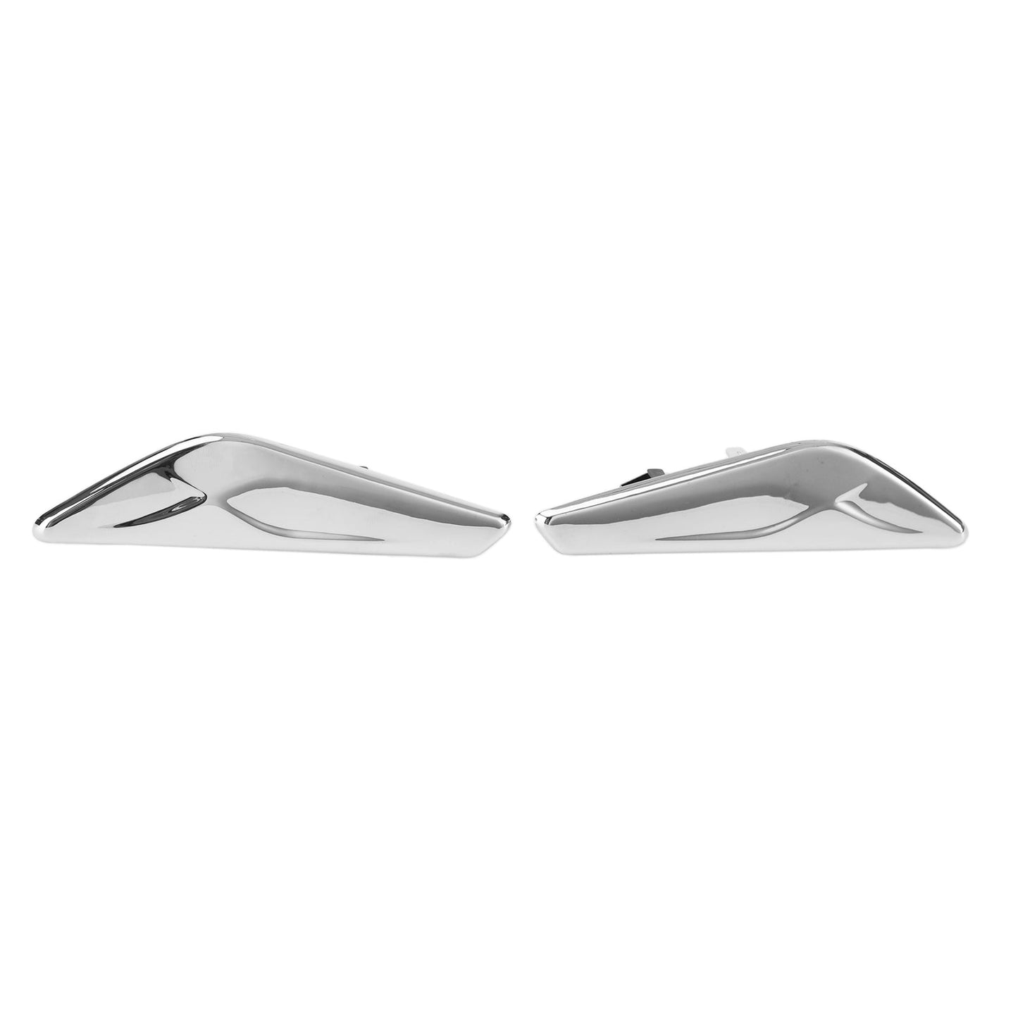 Paire de garnitures de garde-boue avant chromées pour BMW F25 F26 X3 51117338569 51117338570