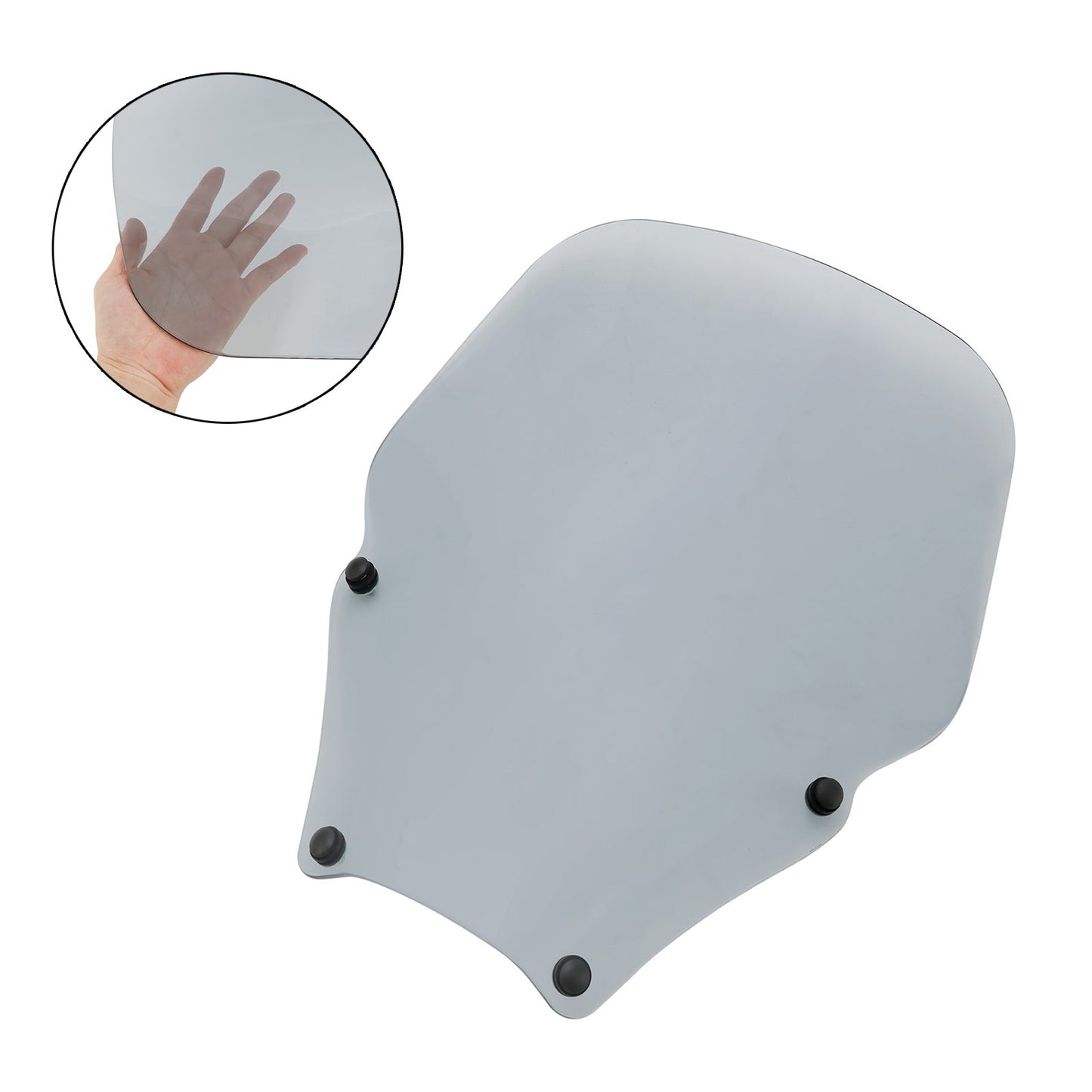 Pare-brise + support pour HONDA Fozra NSS 350 2021-2023