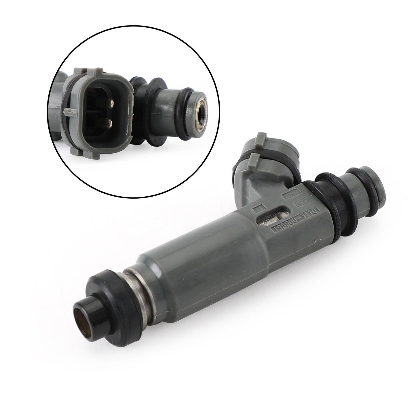 1 inyector de combustible 195500-3110 compatible con Mazda Protege SE DX LX 1.5L 1.6L I4 1997-1998