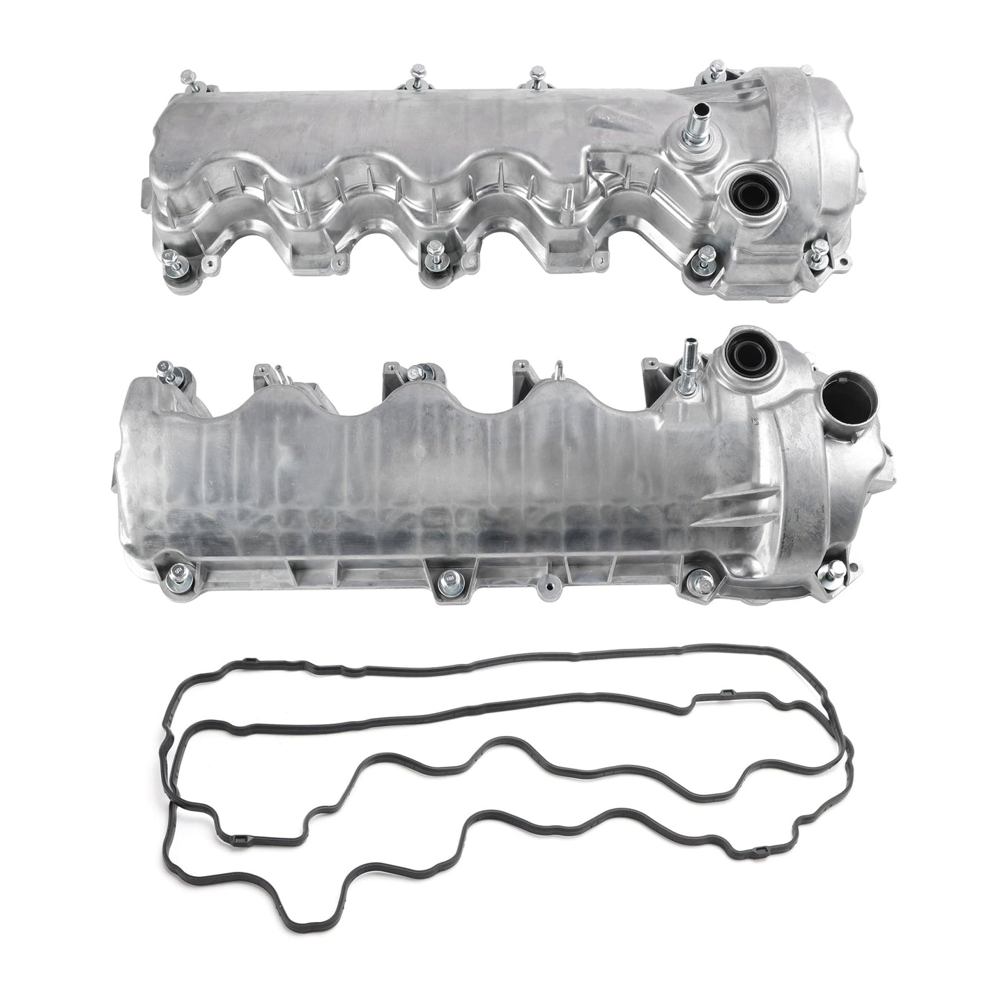 2006-2010 Ford Explorer Mercury Mountaineer V8 4.6L L+R Engine Valve Cover w/Gasket 9L1Z6582C 9L1Z6582D