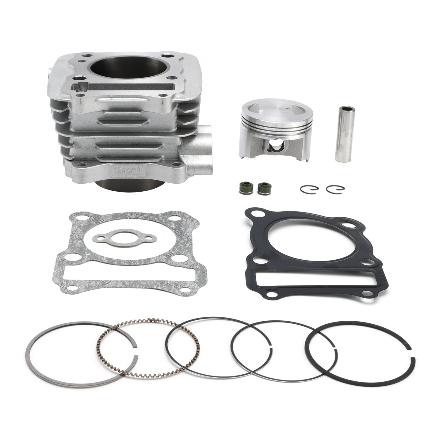 Kit cylindre 4 temps 150 cc avec joints à piston plat SLS pour Suzuki EN125 GS125 GZ125 DR125