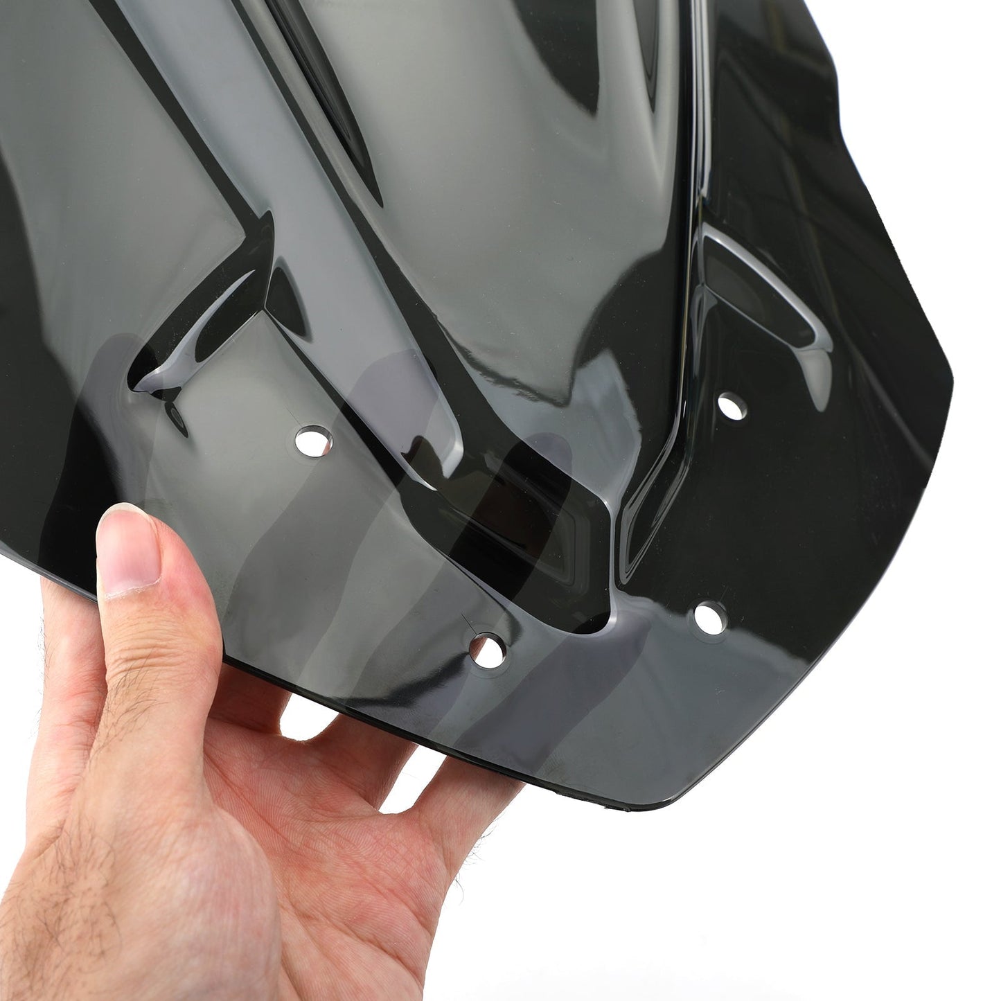 Pare-brise moto ABS pour Yamaha MT125 2015-2019, noir