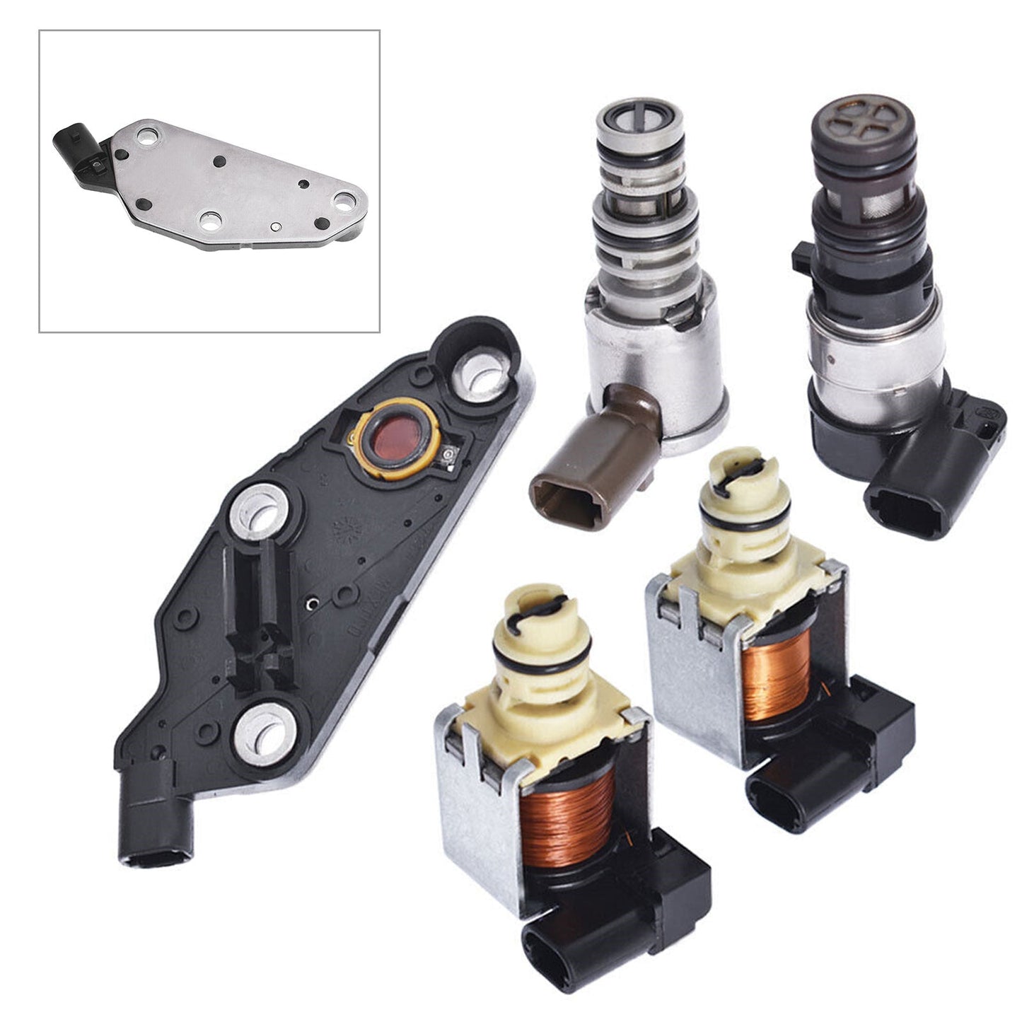 Kit solénoïde de transmission TCC 2 vitesses EPC Switch 4T86E générique pour Bonneville V6 3.8LW SC 4 vitesses FWD 4T65E 2003-2006