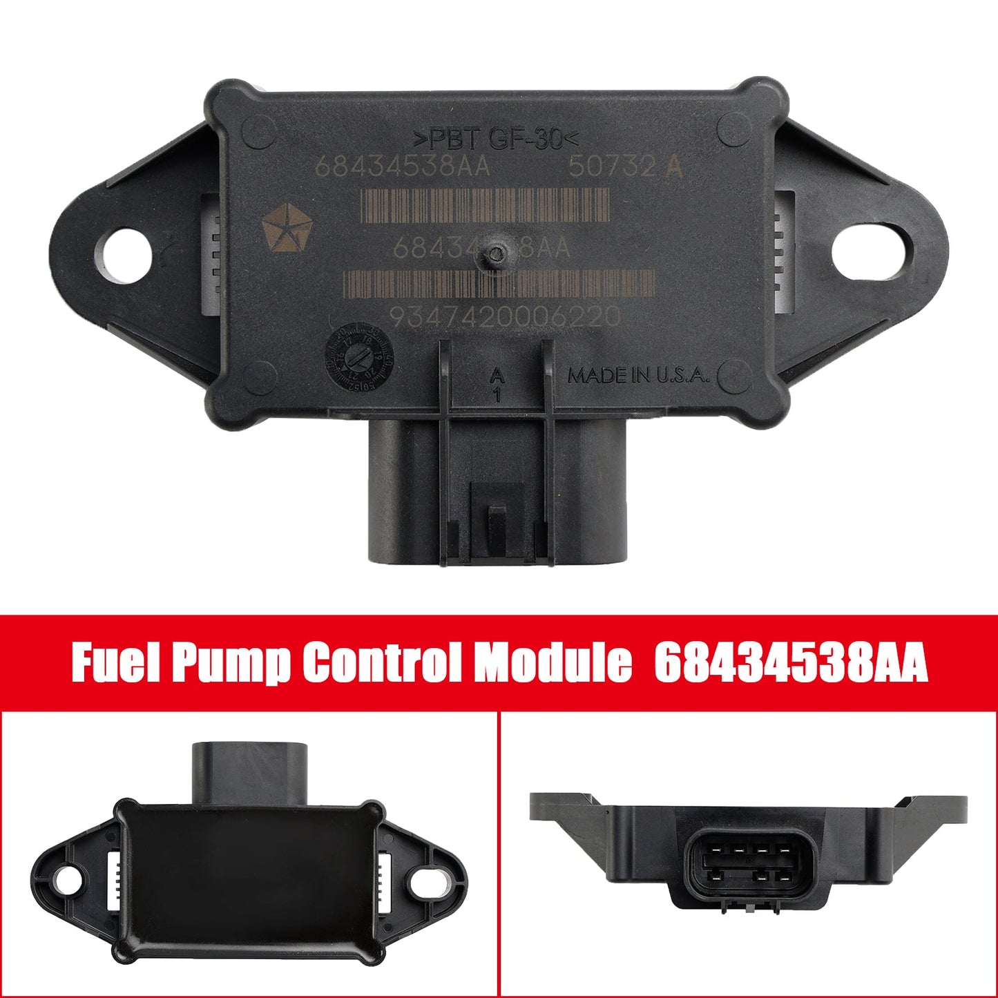 Module de commande de pompe à carburant Chrysler Pacifica 2019-2024 68434538AA 53479265