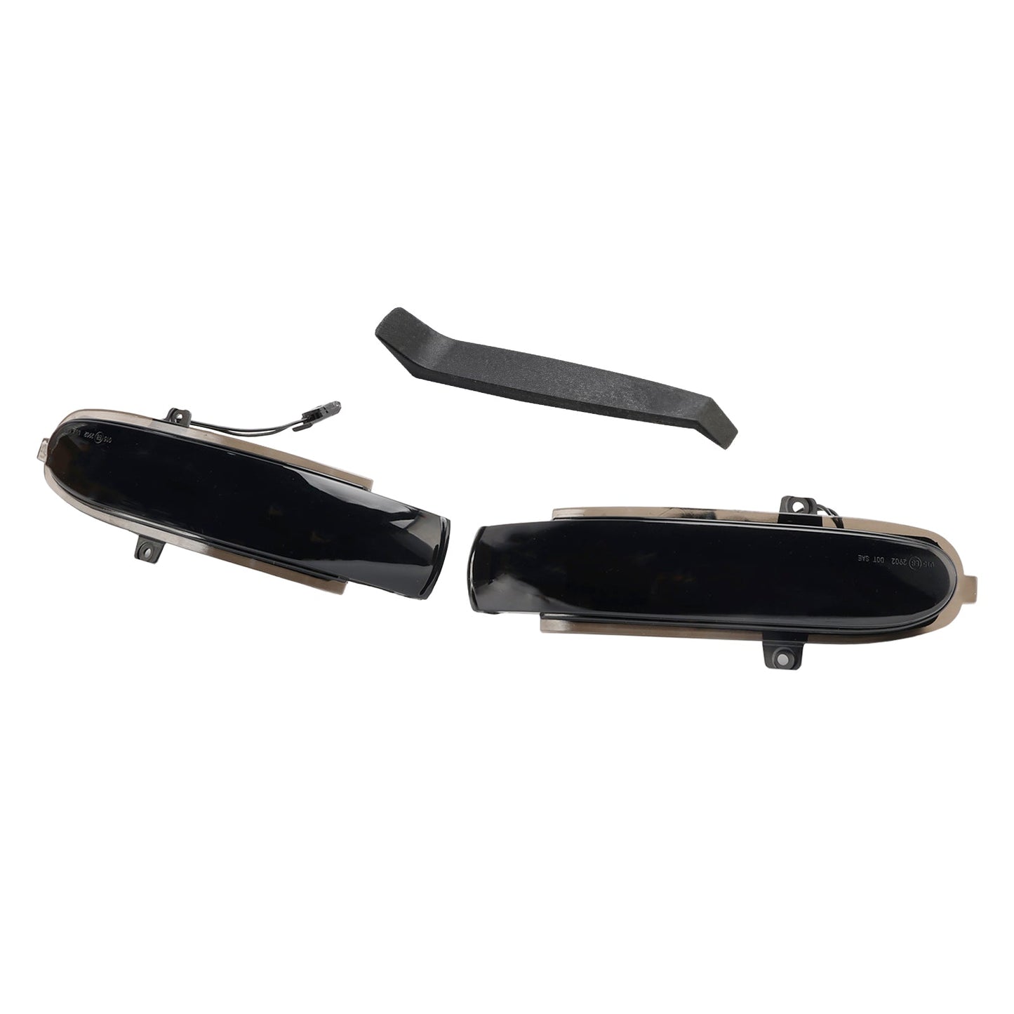 2002-2007 Mercedes-Benz E-Class W211 S211 Smoked Led Sequential Side Mirror Turn Signal Light 2038201321