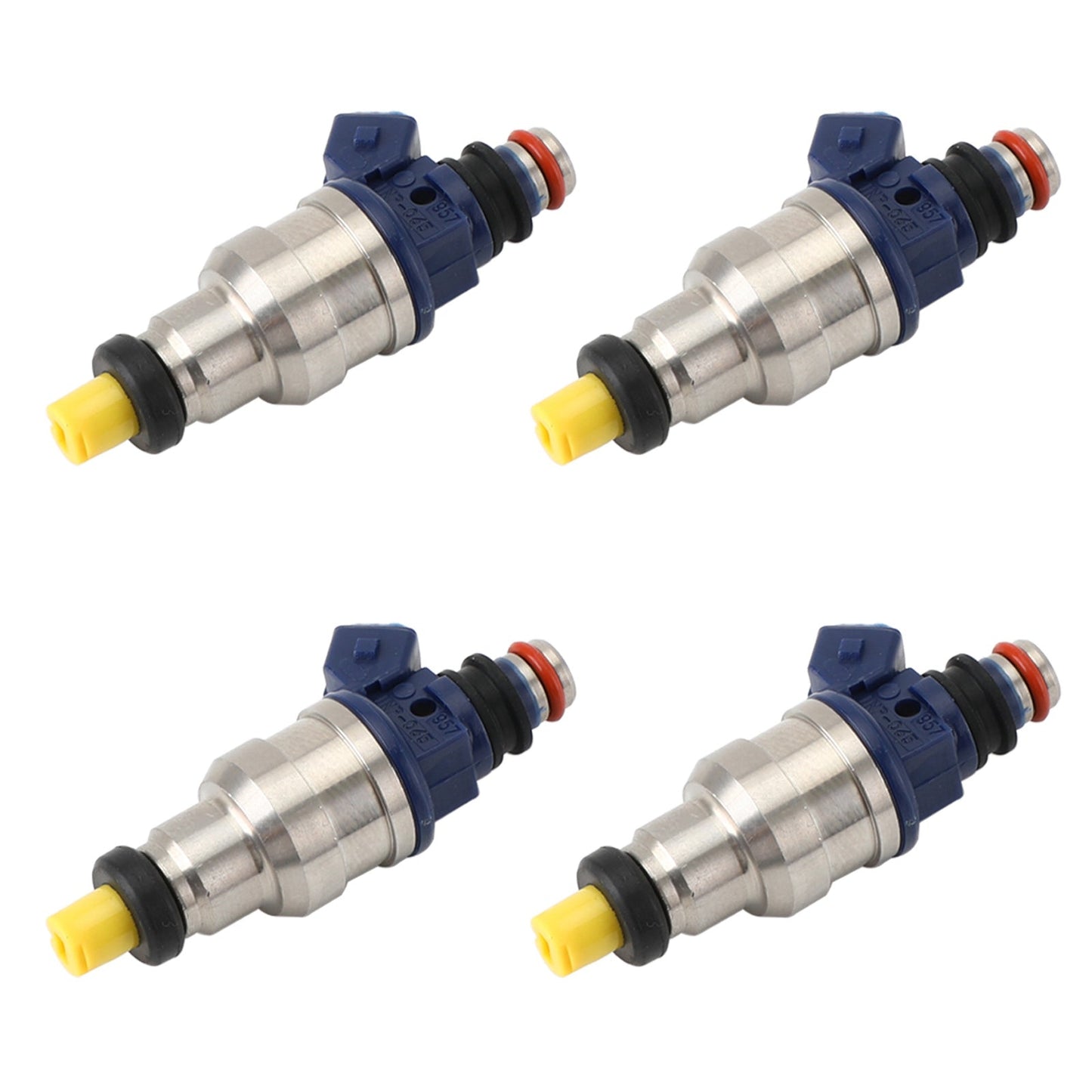 4 inyectores de combustible INP-065 compatibles con Mitsubishi 2.4L L4 1994-1999 842-12147 MDH275