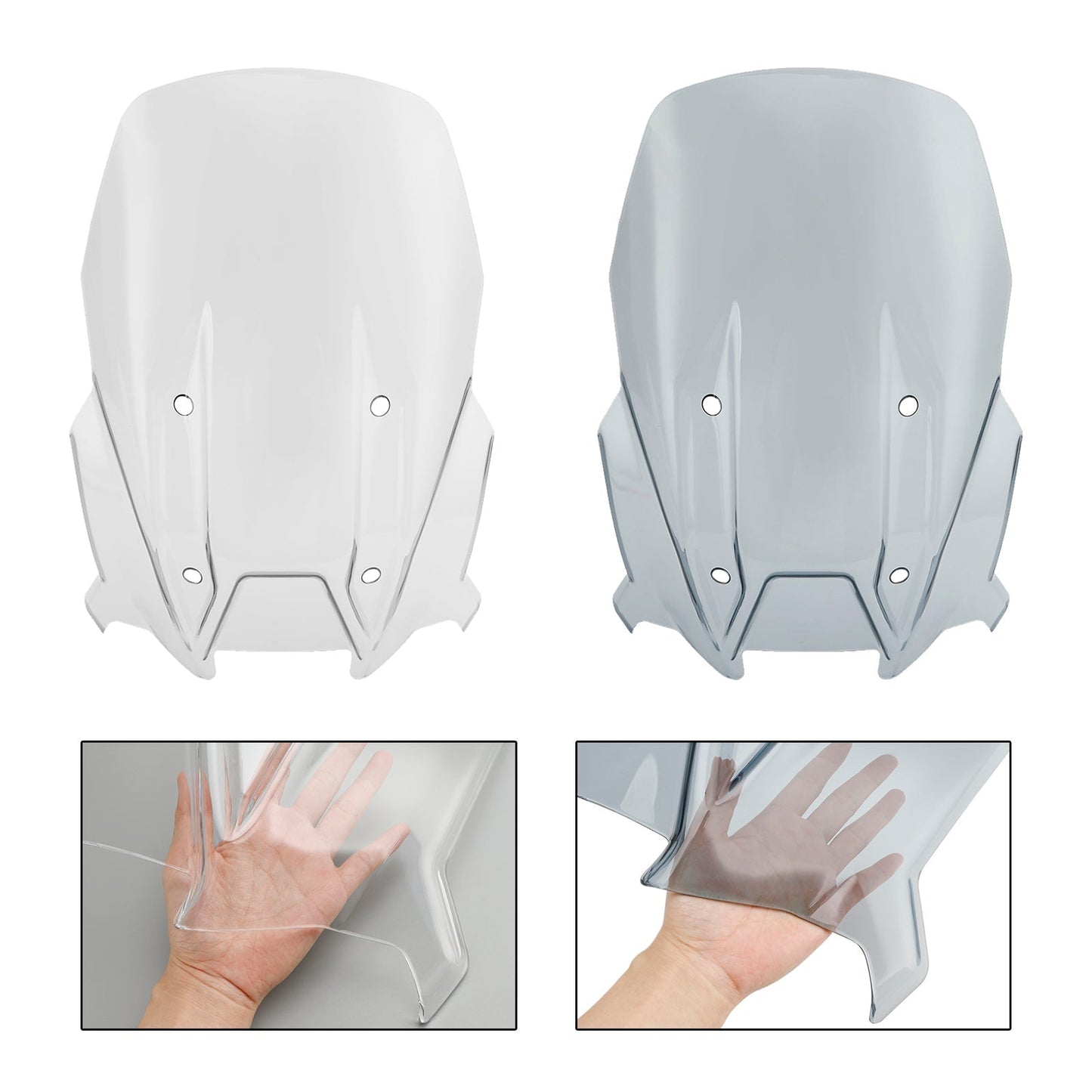 ABS Motorcycle Windshield WindScreen fit for Aprilia Tuareg 660 2022